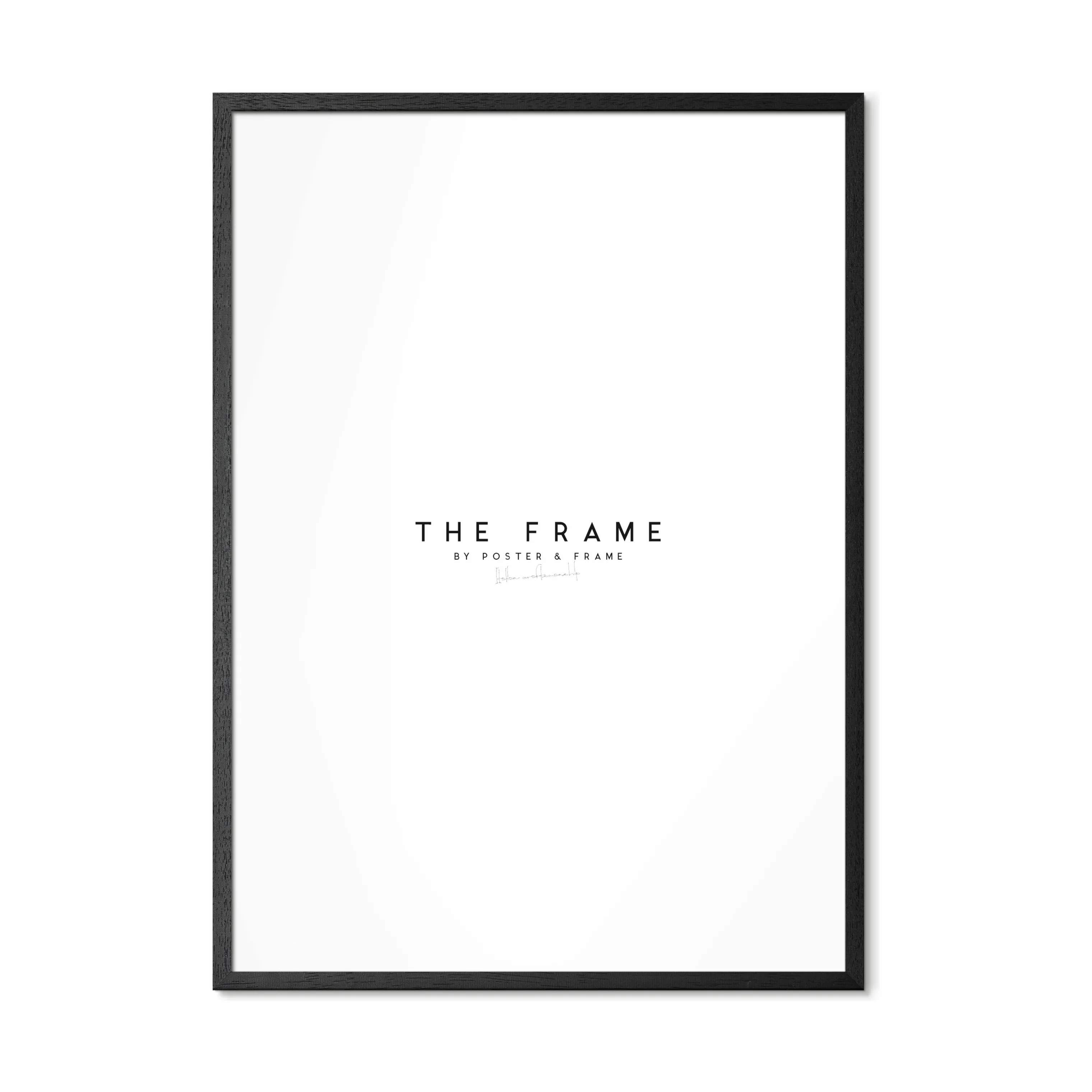 The Frame Ramme, sort, large
