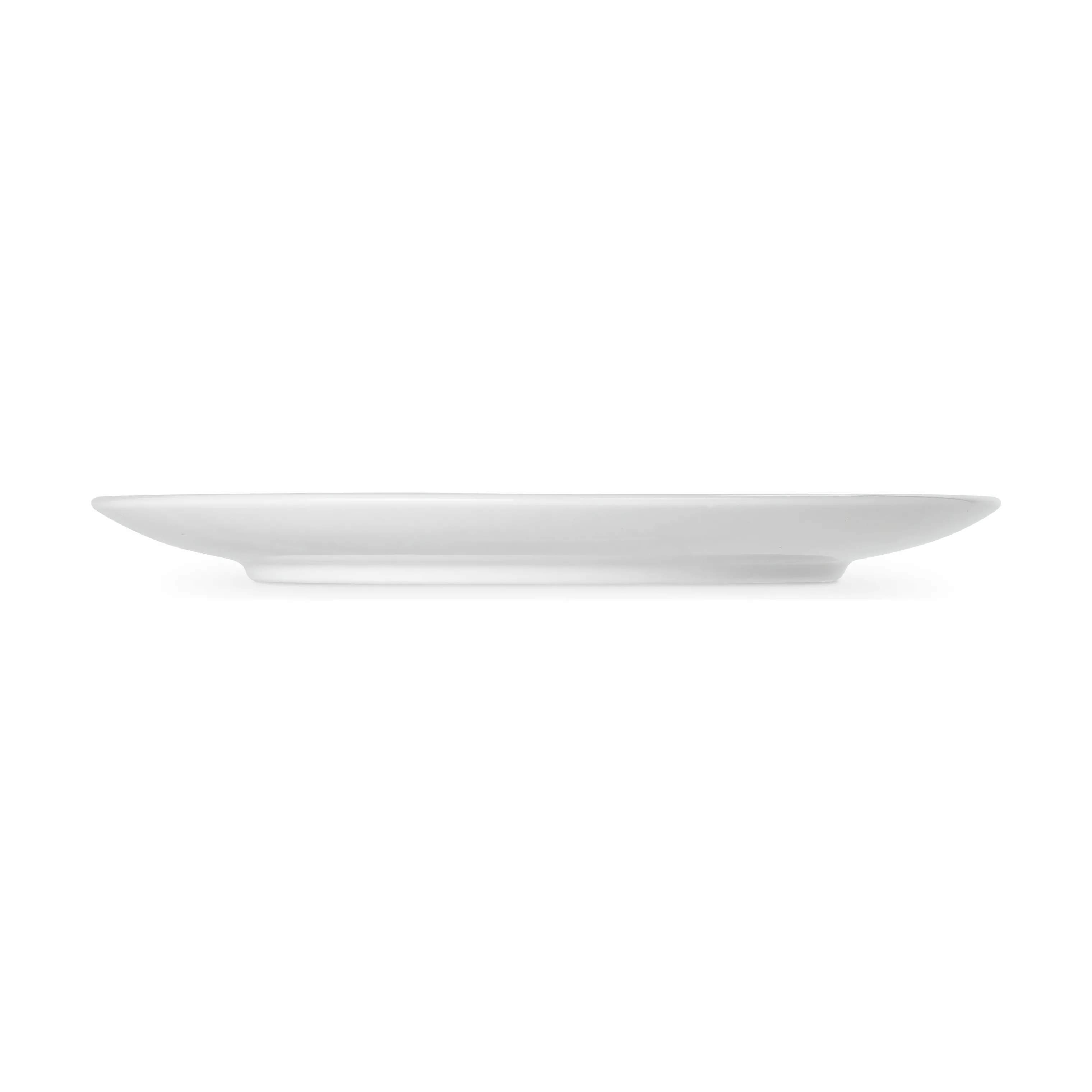 Royal Copenhagen Middagstallerkener Blueline Coupe Tallerken i Hvid/blå, 23 cm, 4