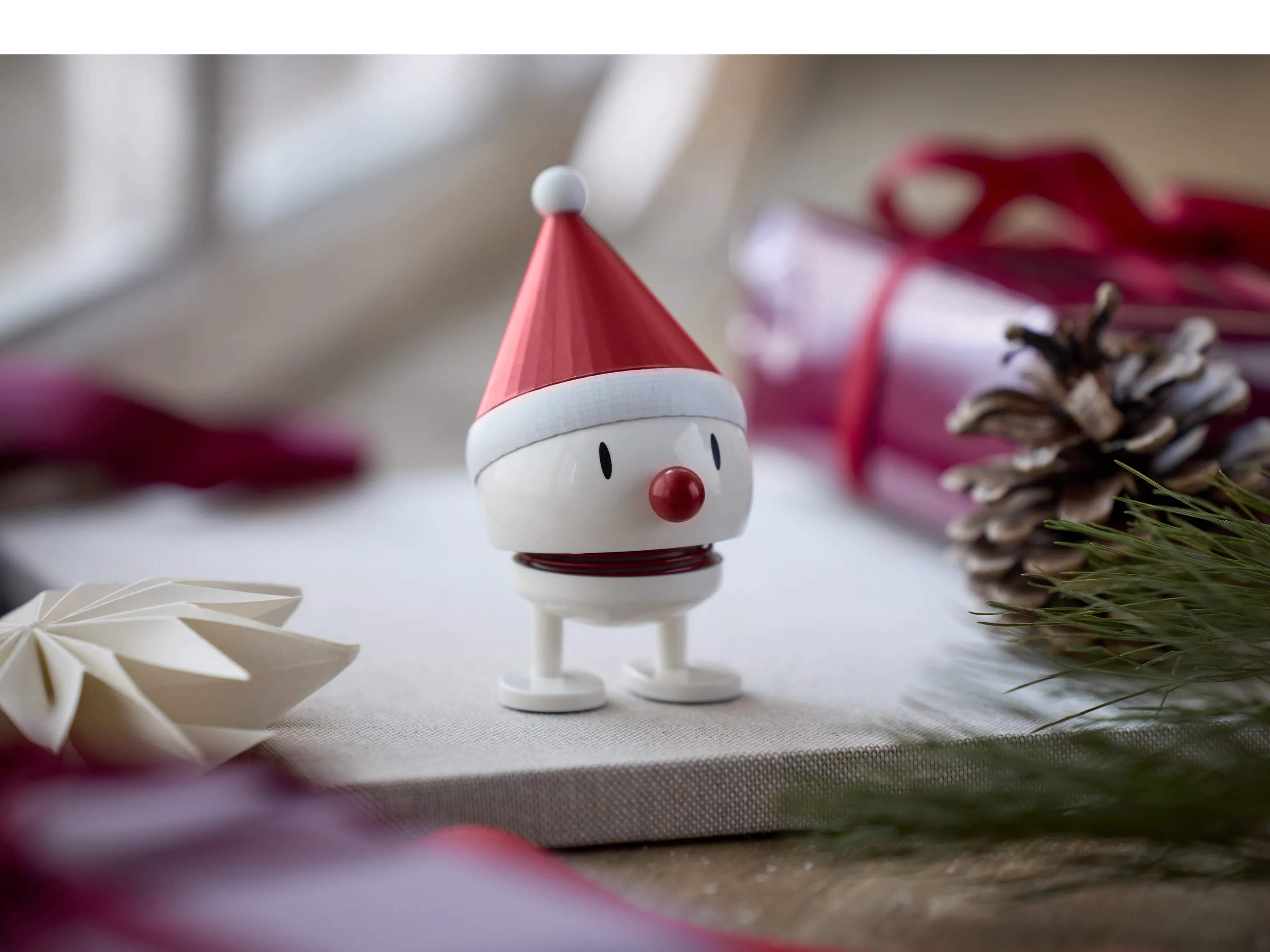 Hoptimist Julefigurer Bumble - Julemand i Hvid, 2