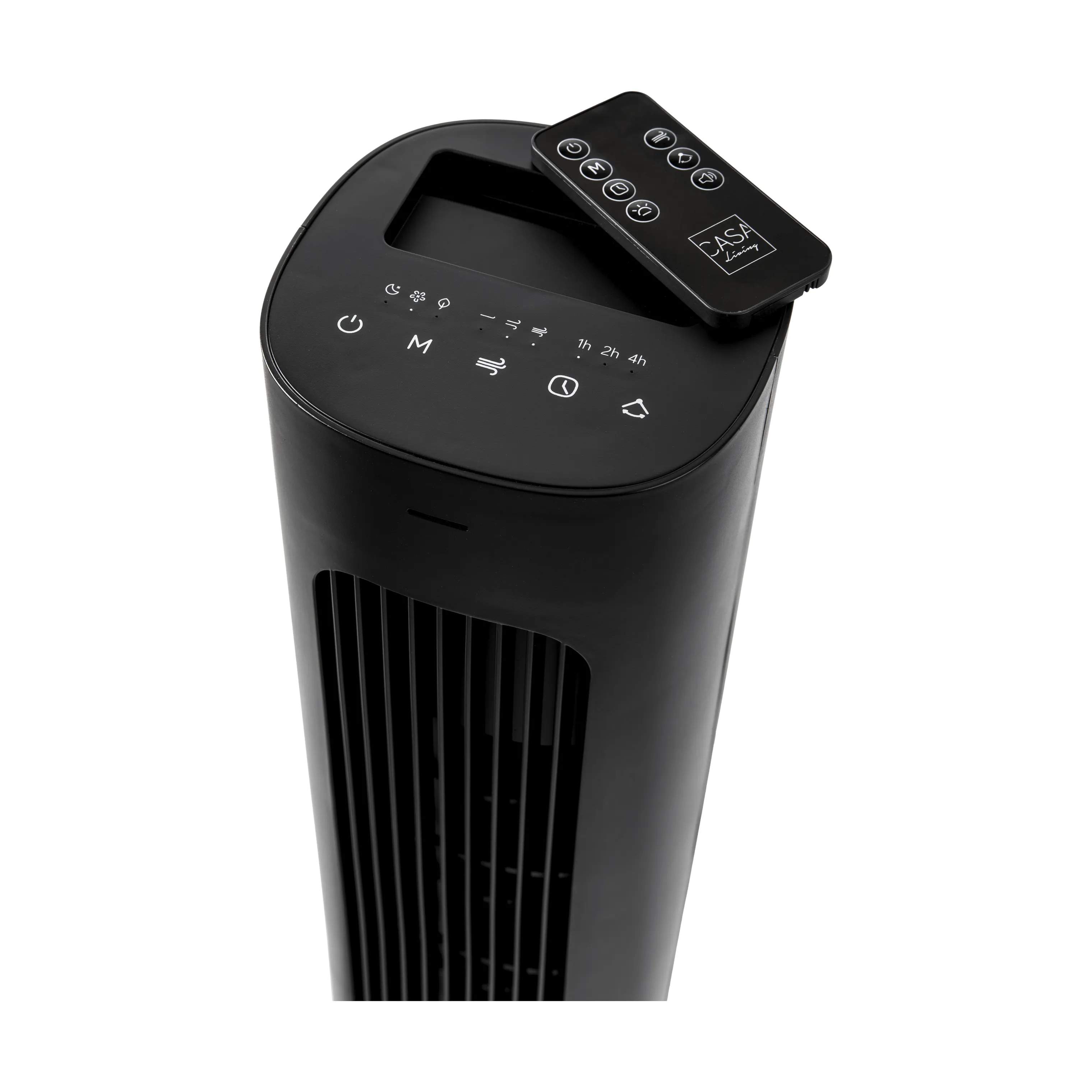 CASA Living Ventilatorer Søjleventilator i sort, 4