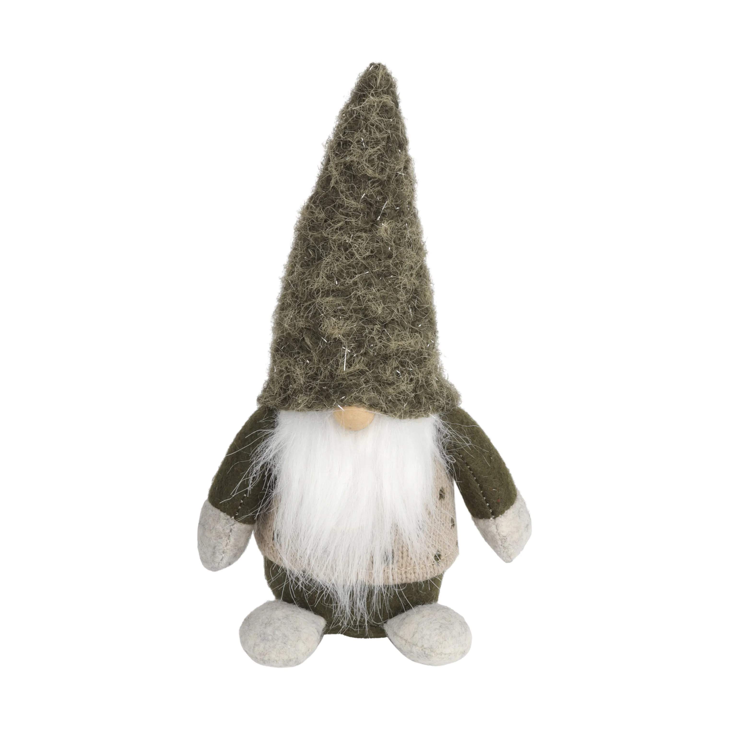 Casa Christmas Julefigurer Filtnisse i Prikket vest, 1
