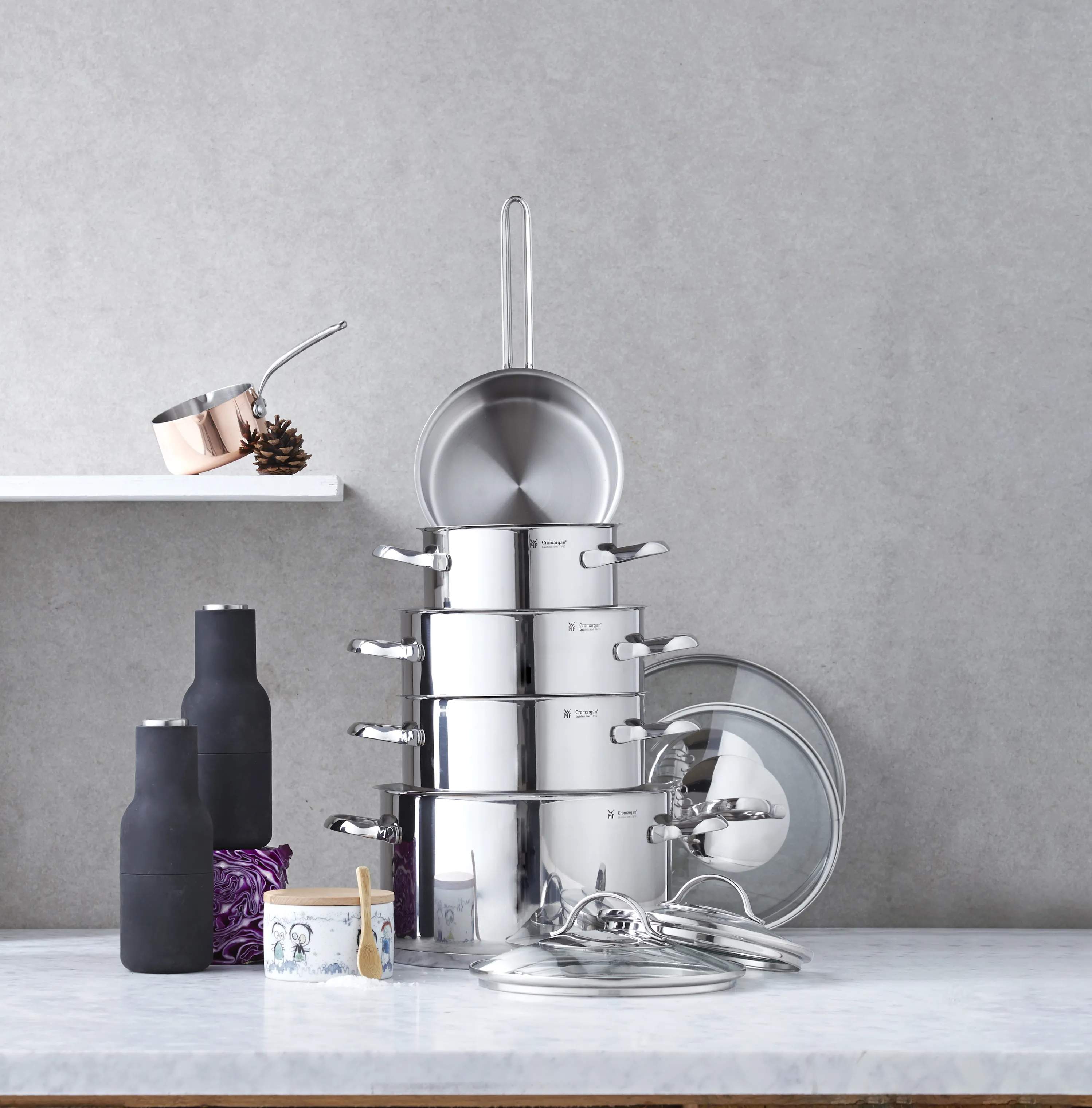 WMF Grydesæt Provence Plus Grydesæt - 9 dele i Stål, 3