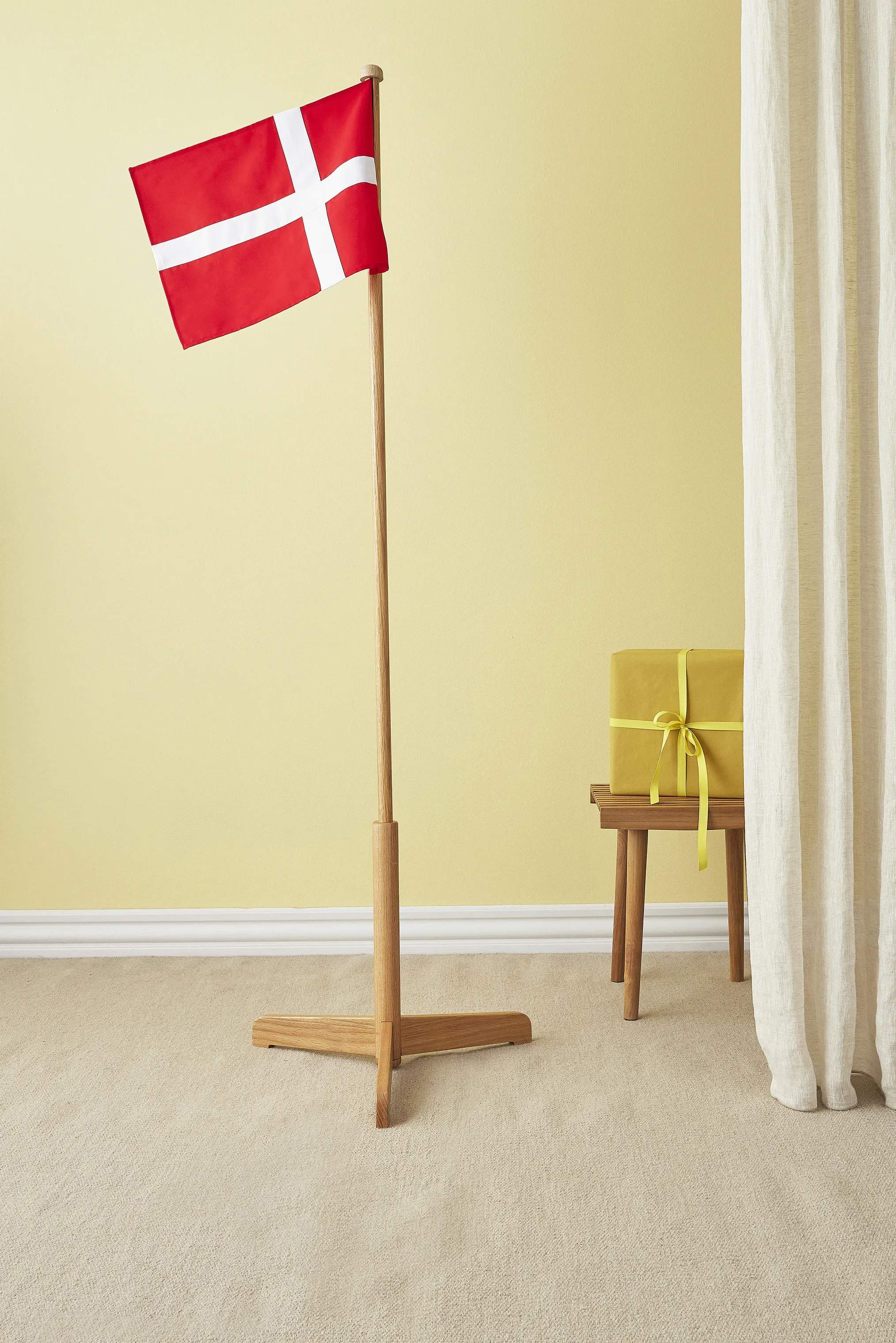 Spring Copenhagen Pynt Gulvflag i Natural, 2