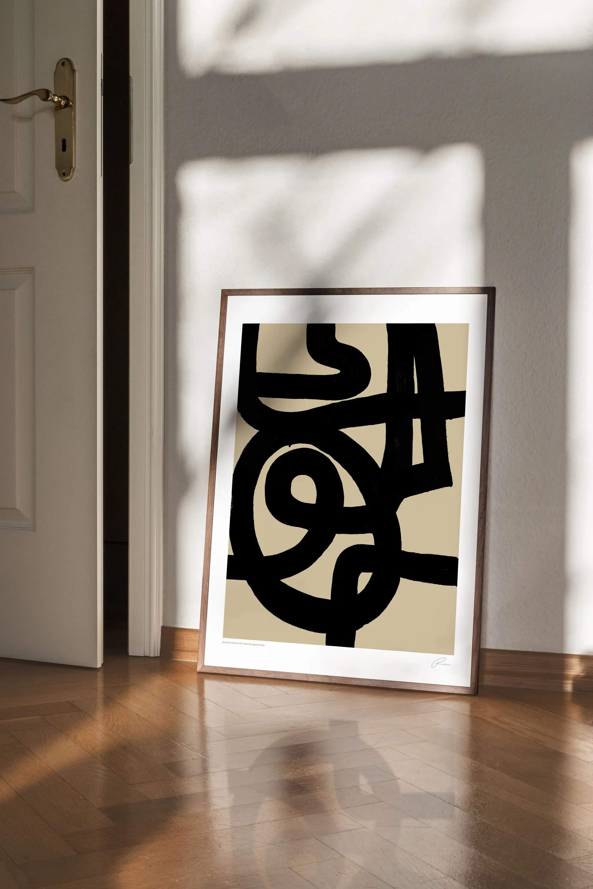 Poster&Frame Plakater Plakat - Intuition Collection 06 i B29,7 x L42 cm, 2