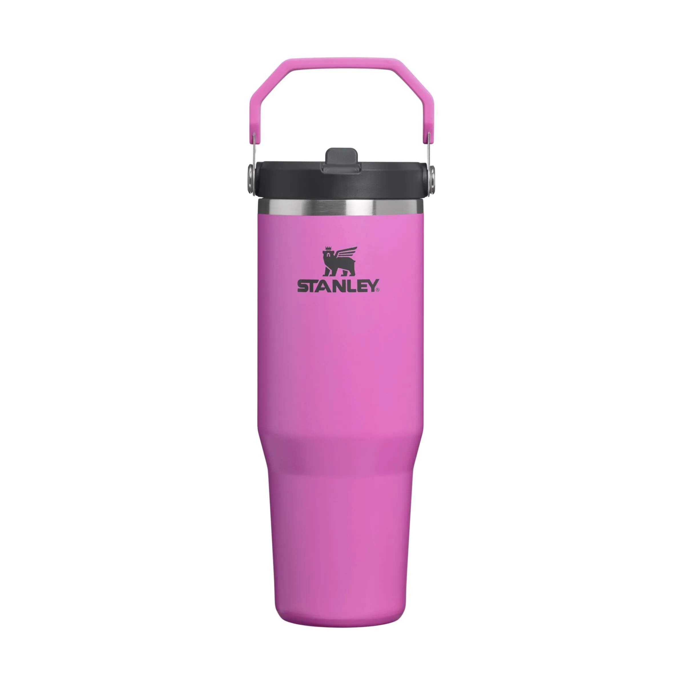 Stanley To go kopper The IceFlow Flip Straw i Hot Pink, 0.89 L, 1