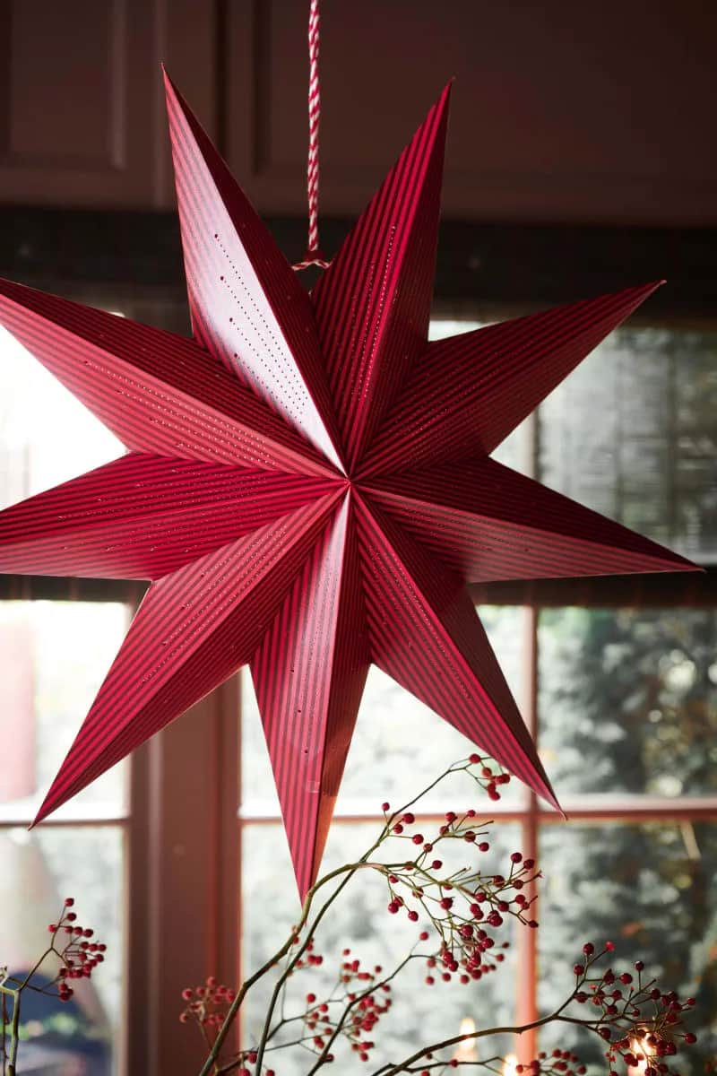 PIP Studio Juleophæng Christmas Julestjerne i Mørkerød, 2