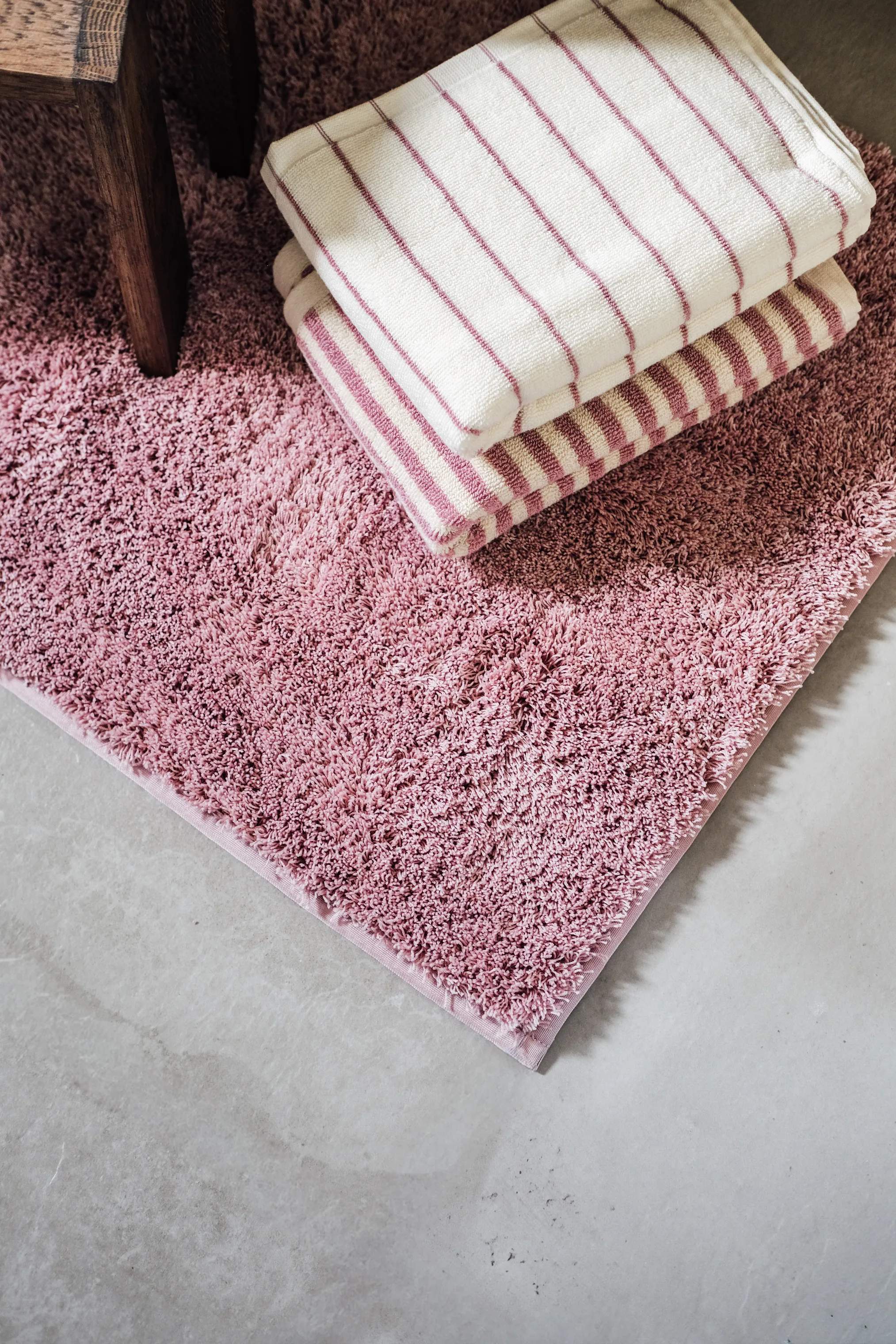 CASA Living Bademåtter Bademåtte i rosa, 2