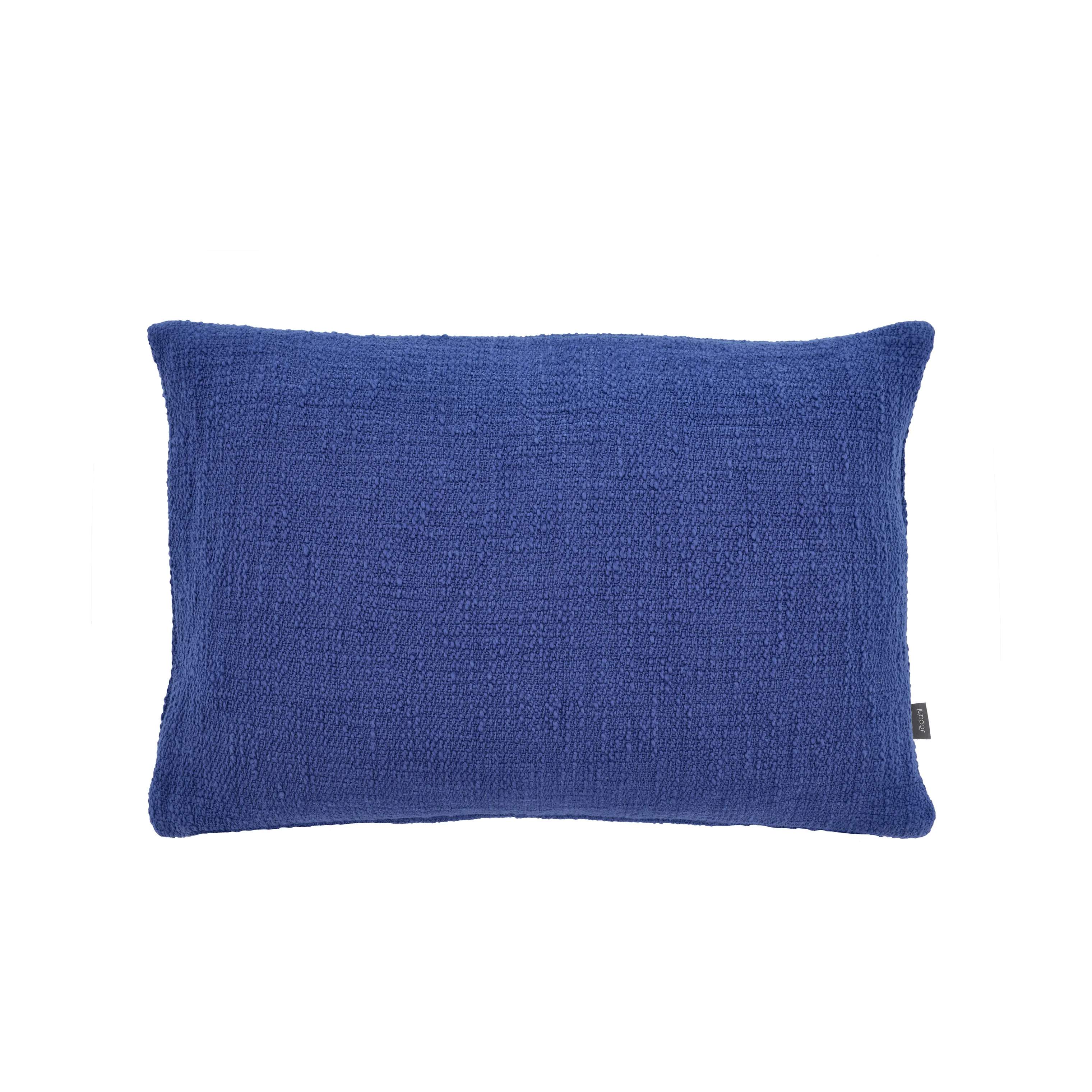 Södahl Pyntepuder Bouclé Pude i Royal Blue, 3