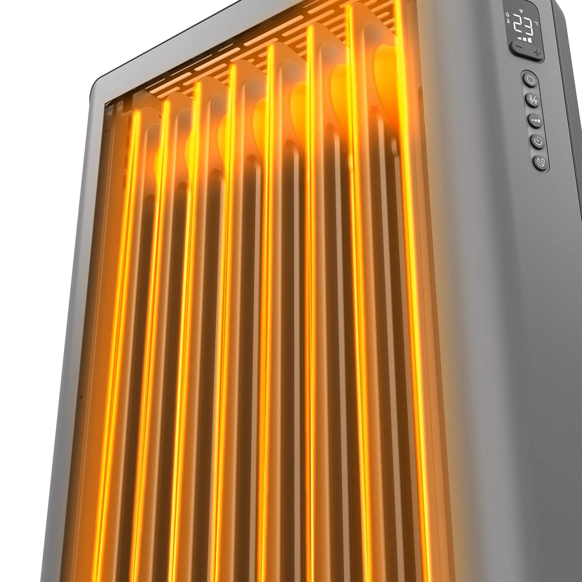Duux Radiatorer Edge Olieradiator i Grå, 3
