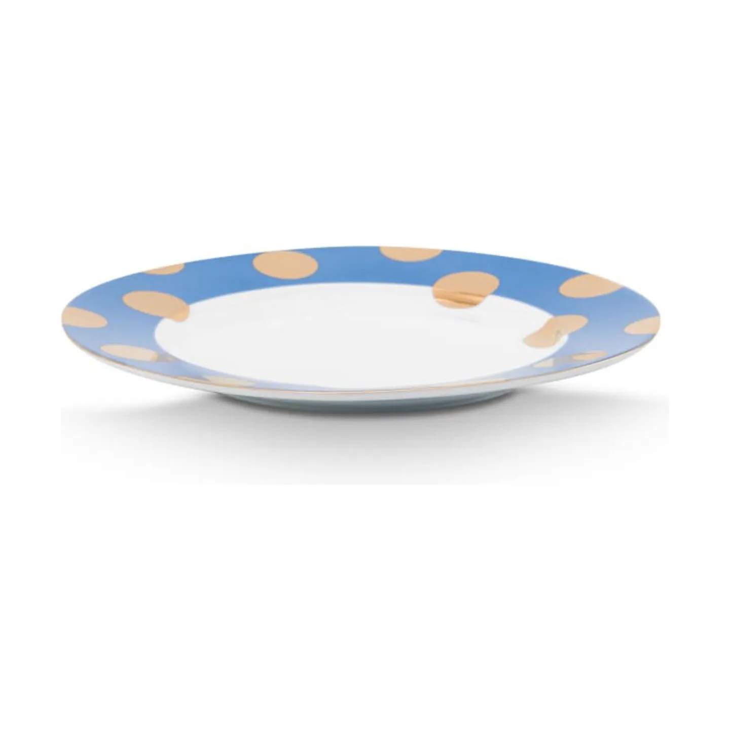 PIP Studio Middagstallerkener Dot Delight Tallerken - 2 stk. i Lyseblå, 23 cm, 5