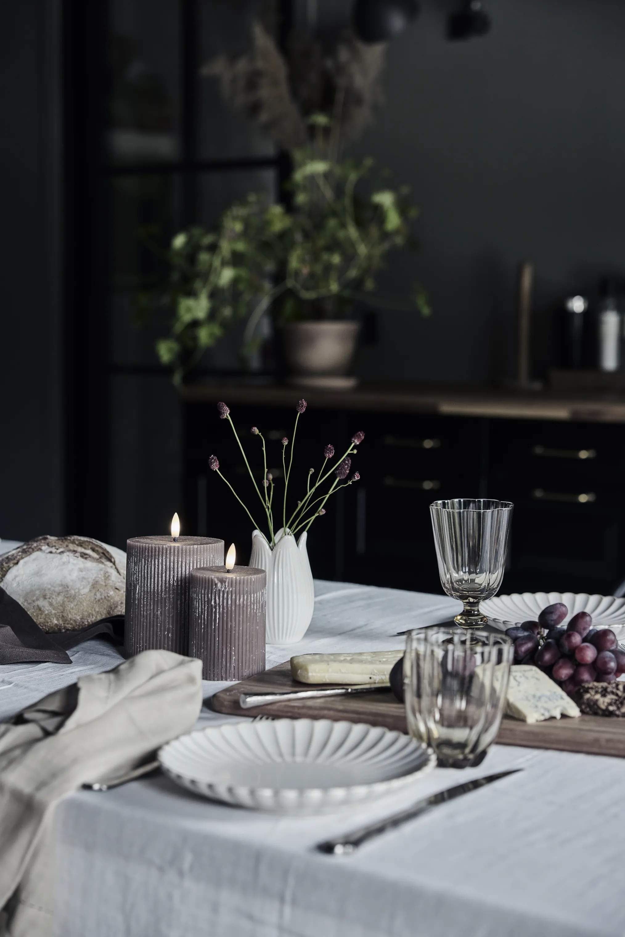 Lene Bjerre Vinglas Floretta Vinglas i Beige/fod, 2