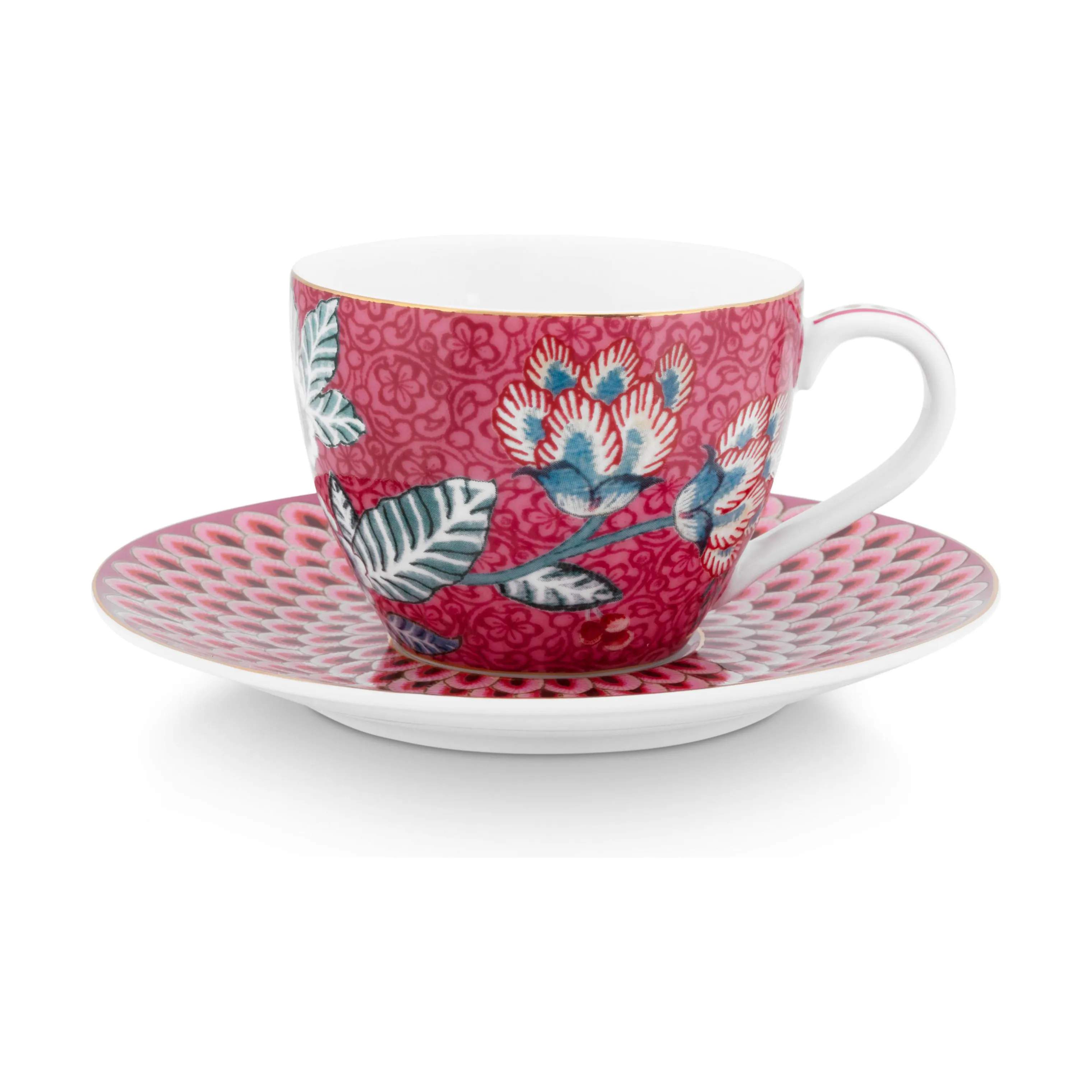 PIP Studio Espressokopper Flower Festival Espressokop - 2 stk. i Pink, 7