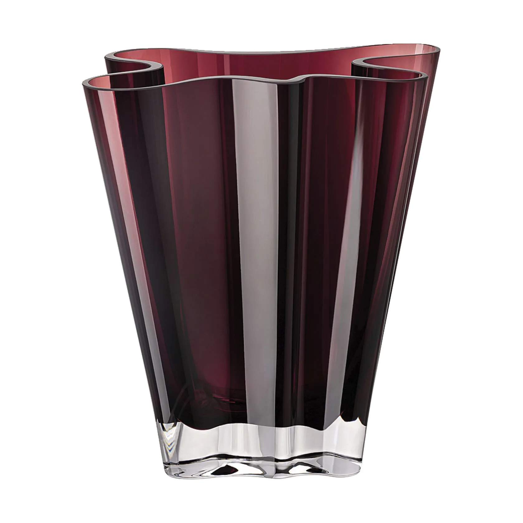 Flux Vase, rød, large