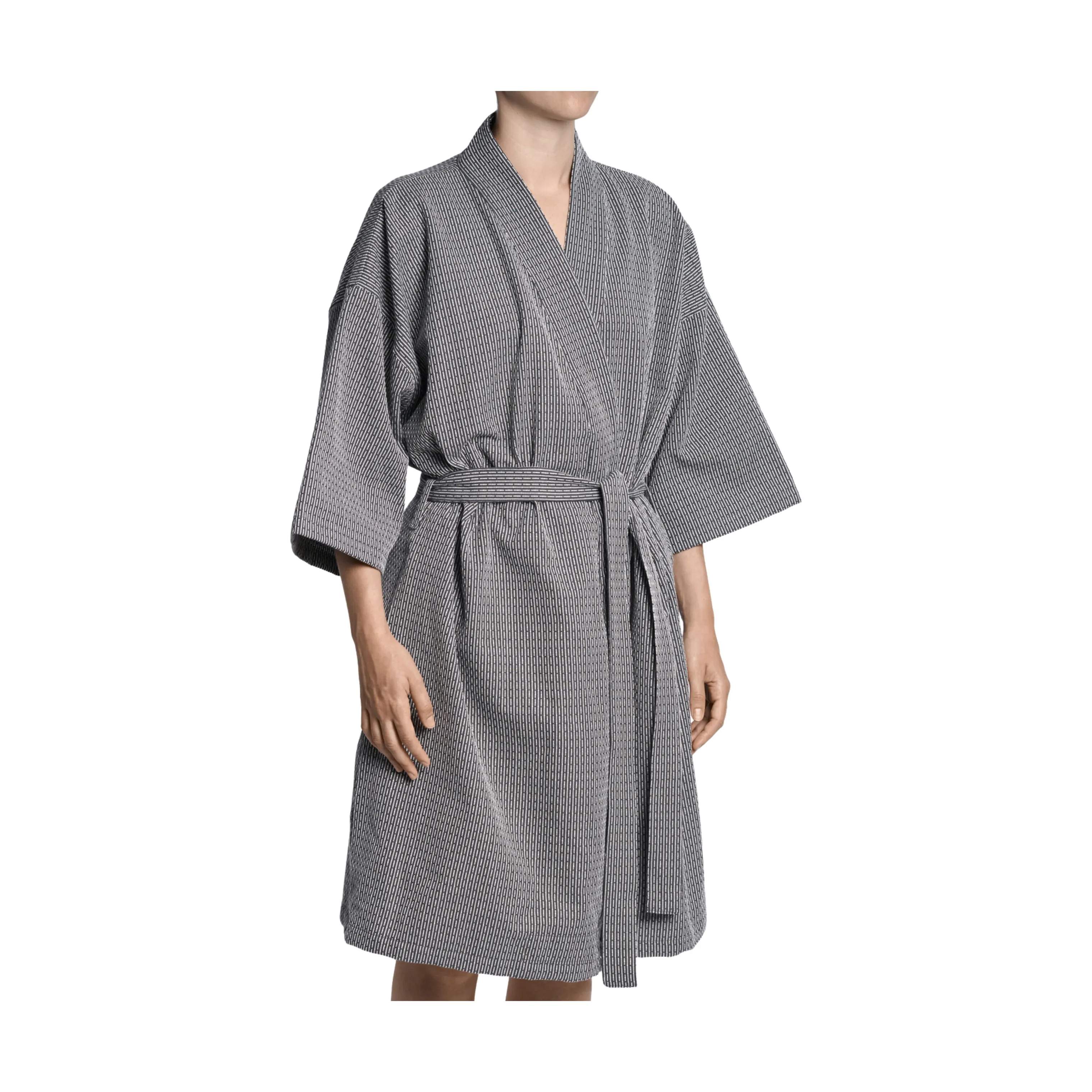 The Organic Company Morgenkåber Wellness Badekåbe i 111 Evening grey, S/M, 1
