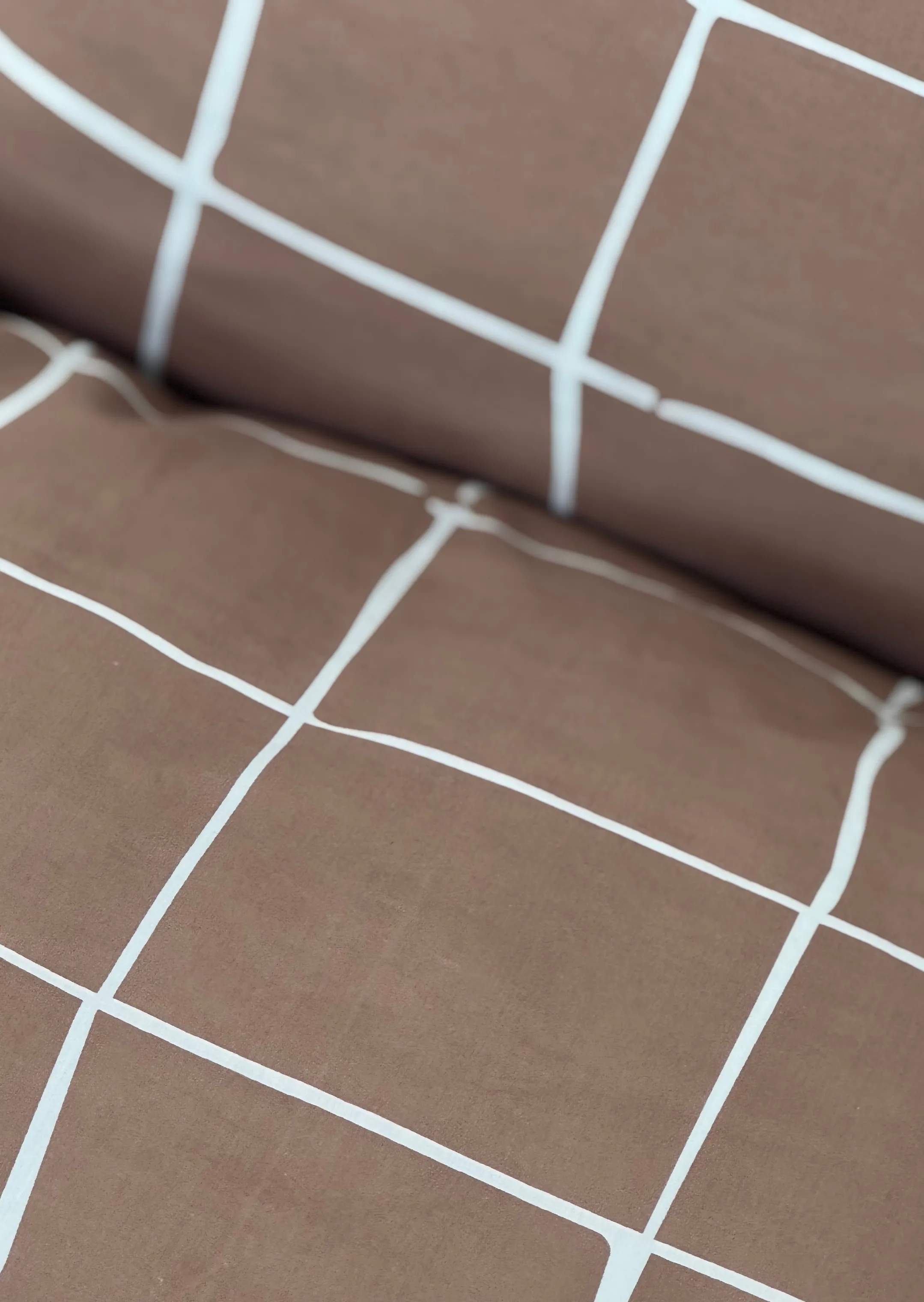 omhu x Mads Barfod Sengetøj Wave Grid Sengetøj i Taupe, B140 x L220 cm, 3