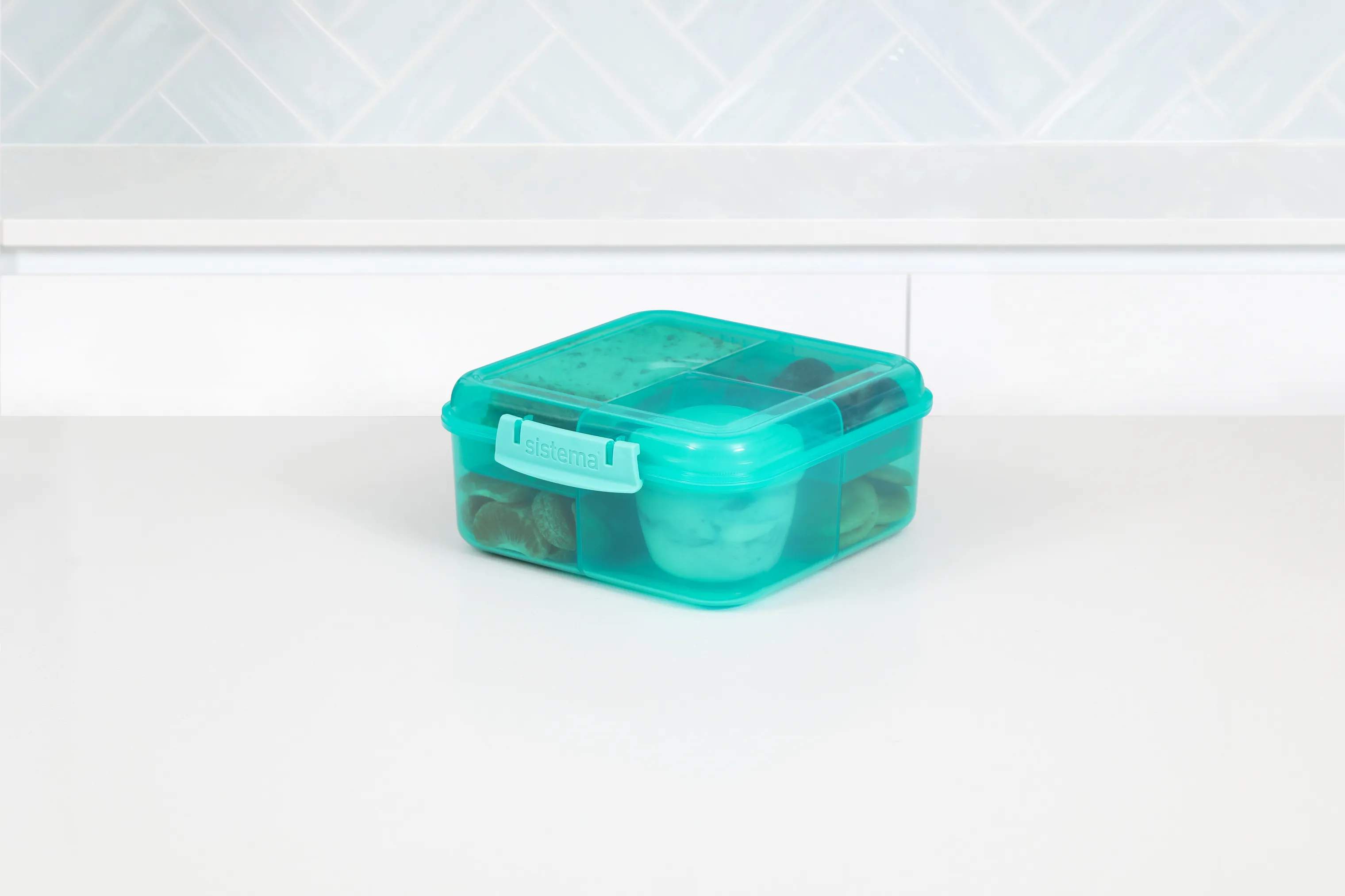 Sistema Madkasser Bento Madkasse i Grøn, 1.25 L, 2