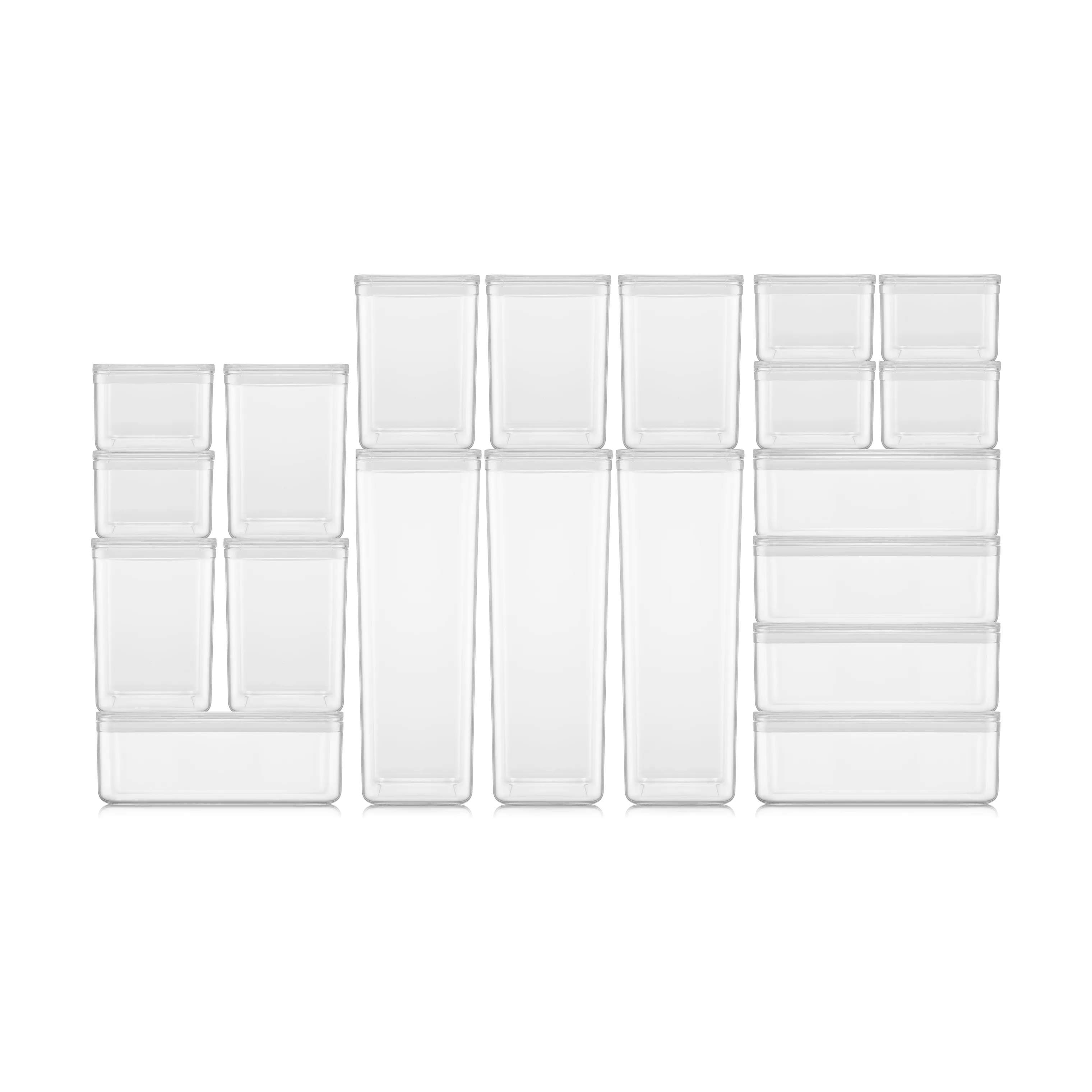 Bodum Opbevaringsbokse Canteen Opbevaringssæt - 20 stk. i Klar, 20 stk., 1