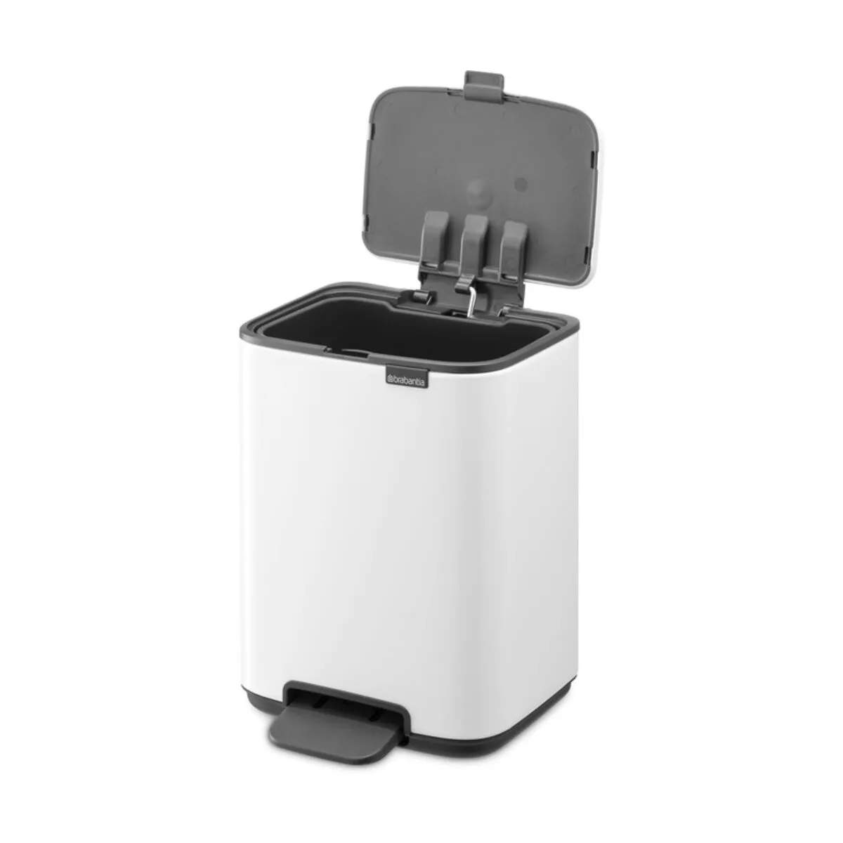 Brabantia Pedalspande Bo Pedalspand i Hvid, 4 L, 6