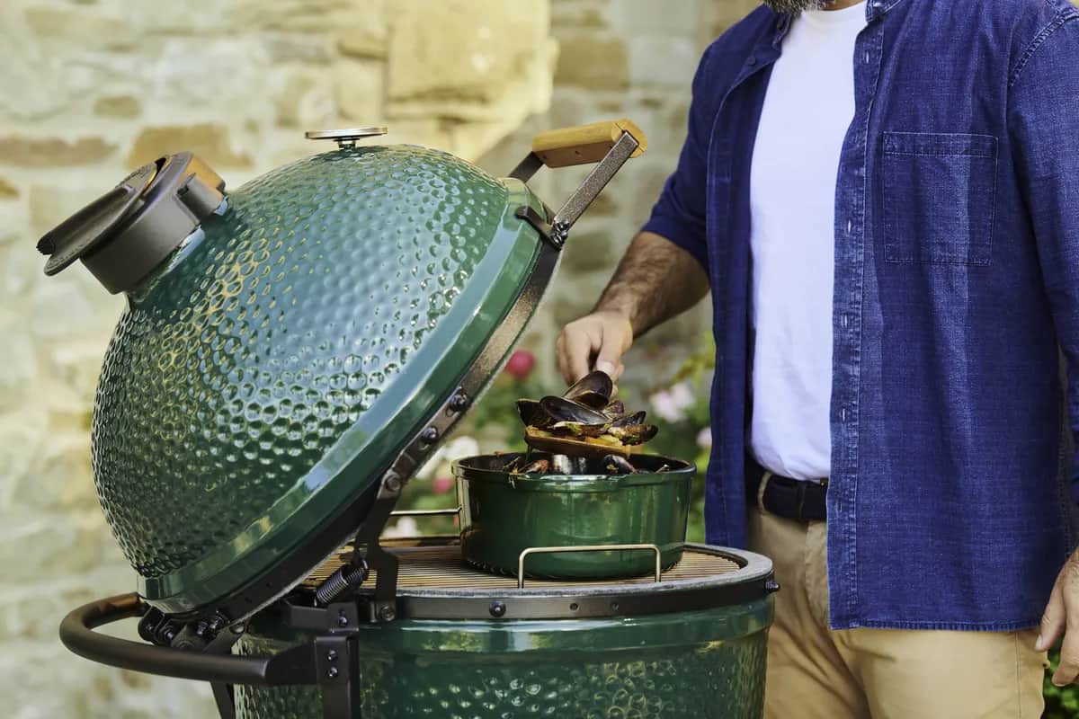 Big Green Egg Kulgrill EGGs® EGGs® Kamado Grill master sæt i Str. L, 2