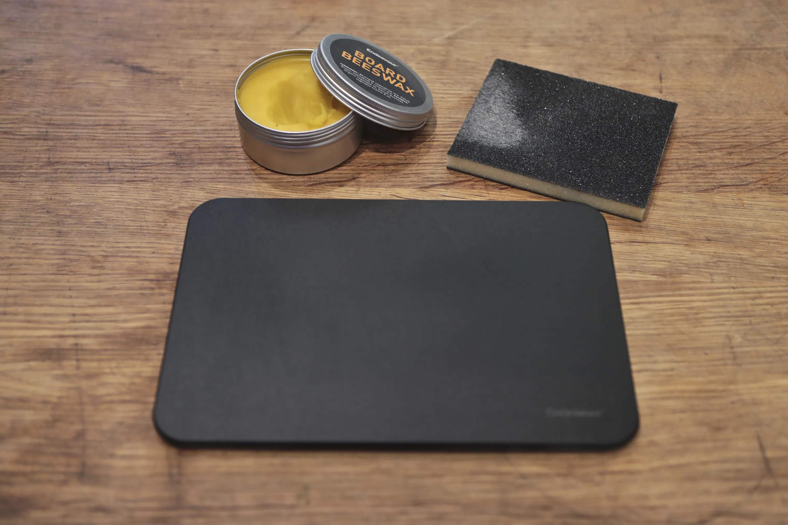 Endeavour Skærebrætter Board Beeswax Plejemiddel i Klar, 4