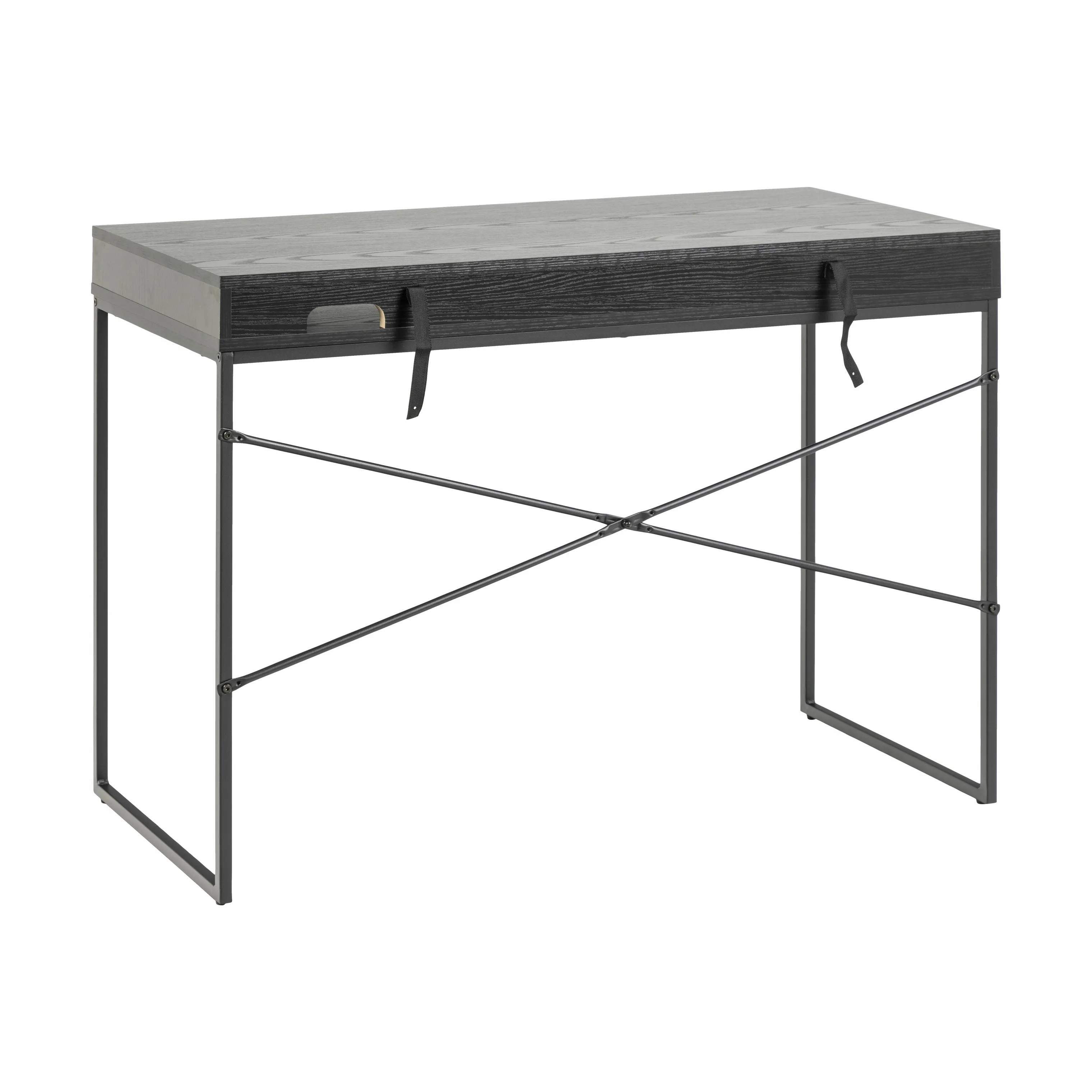 CASA Living Skriveborde Seaford Skrivebord i Sort ask/sort, 4