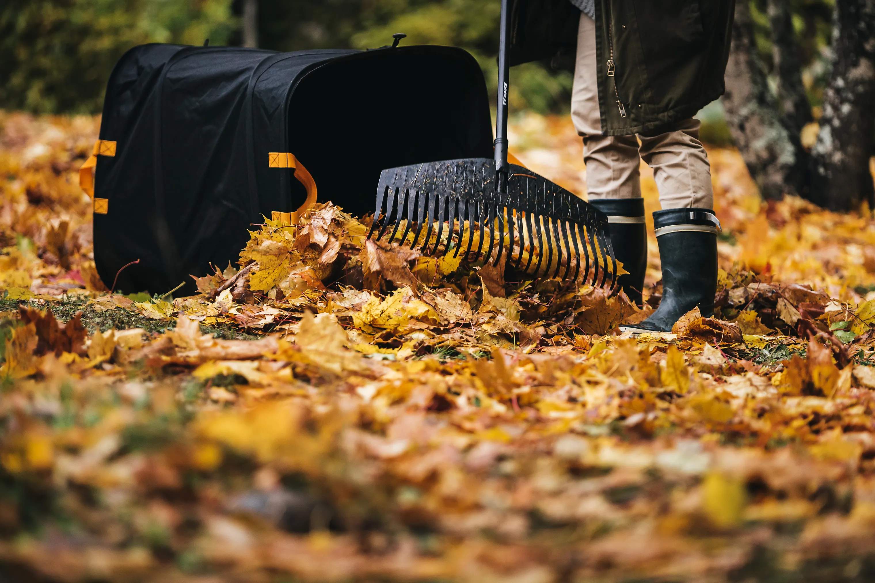Fiskars Garden Øvrigt haveudstyr Ergo Popup Havesæk i 219 L, 2