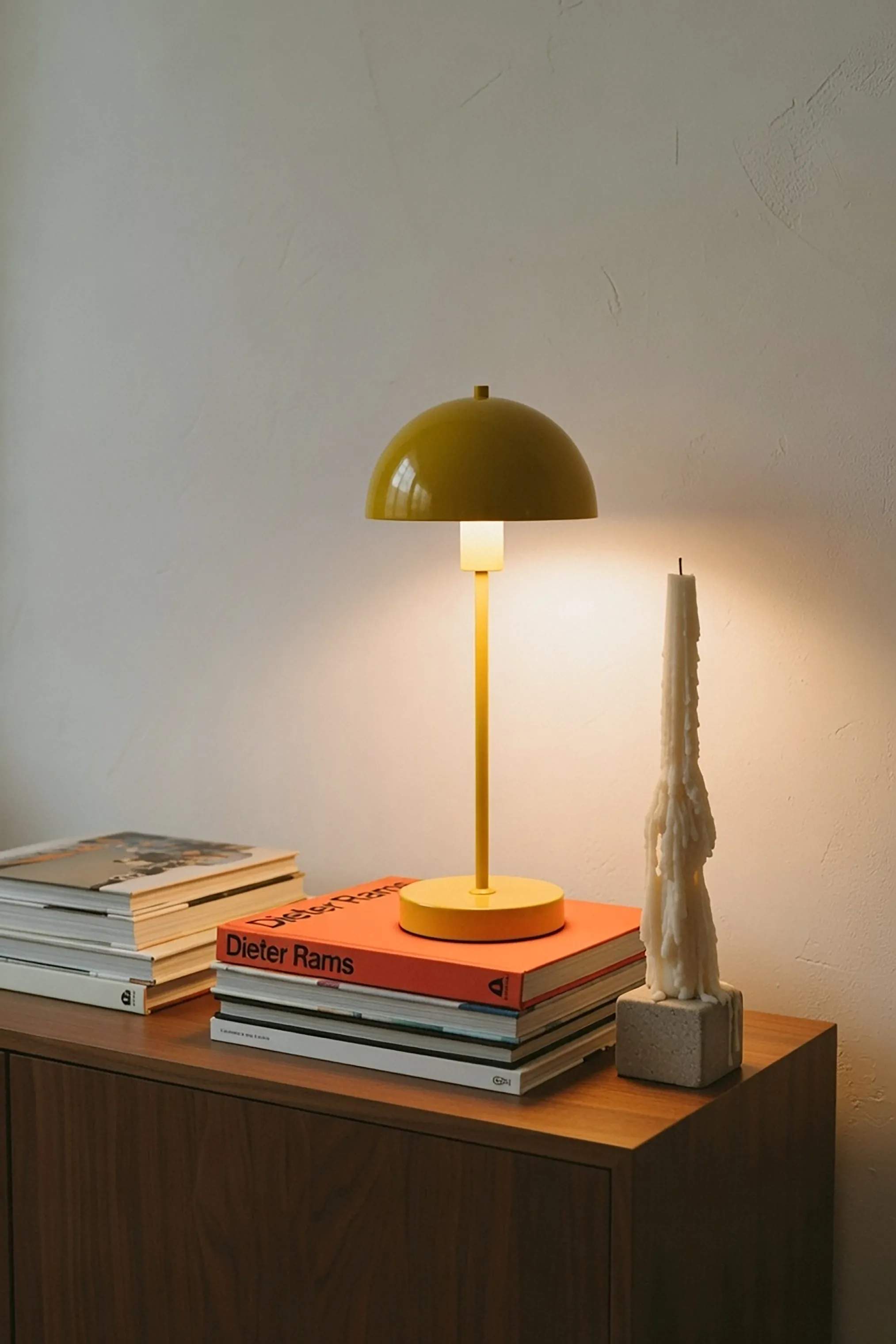 Herstal Bordlamper Vienda Bordlampe i Mango Yellow, 47,5 cm, 4