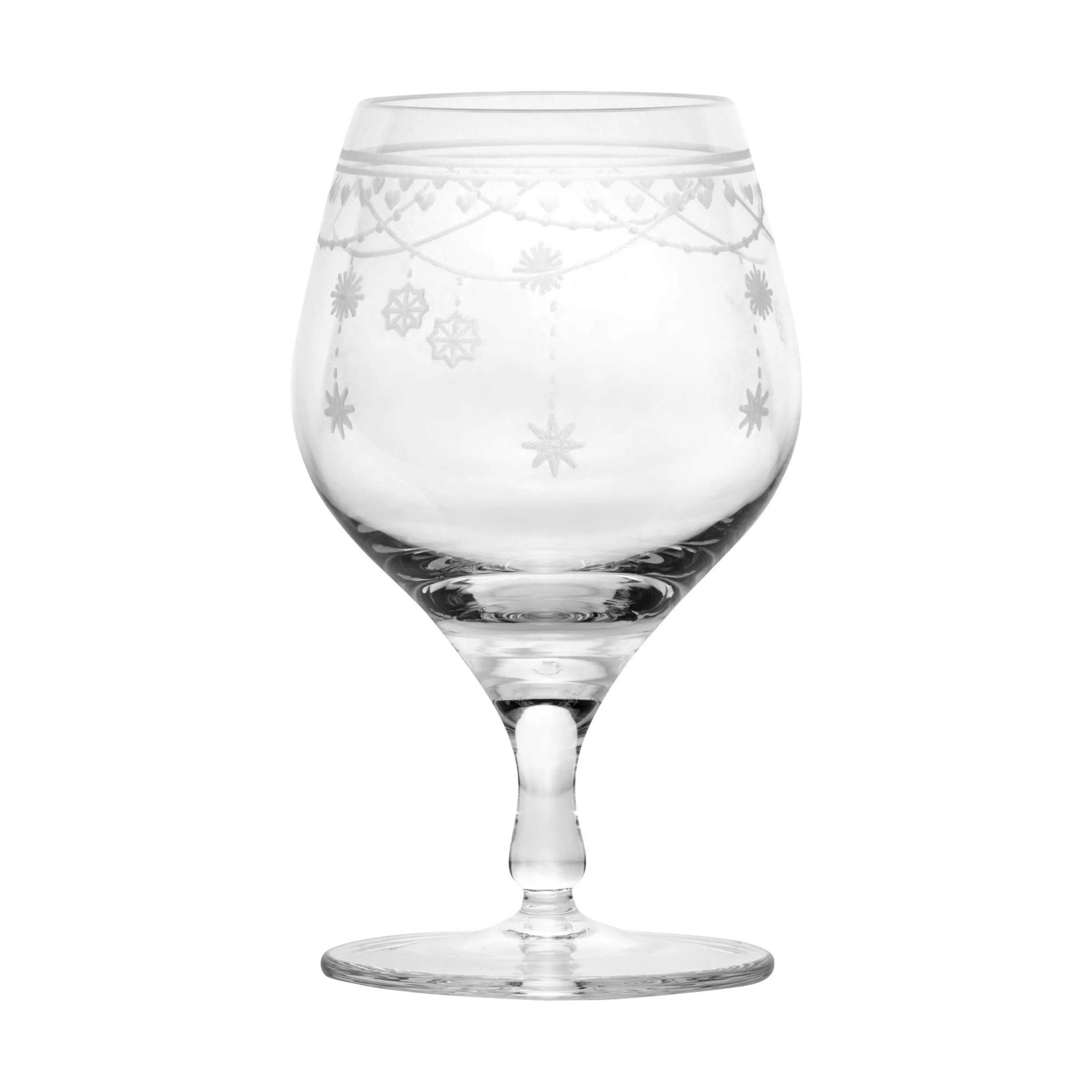 Wik & Walsøe snapseglas Julemorgen Snapseglas
