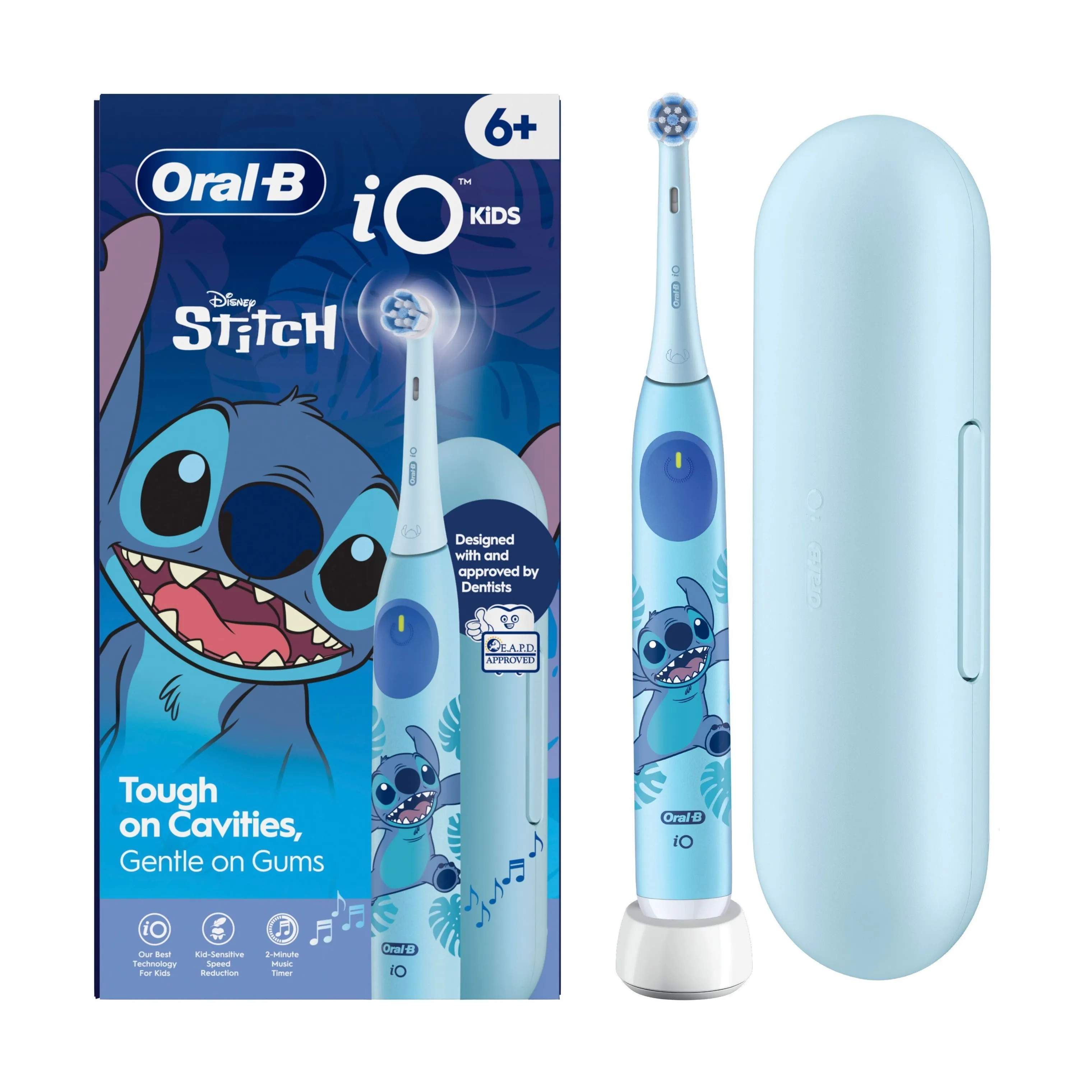 Oral-B Eltandbørster iO Kids Elektrisk Tandbørste i Stitch, 1