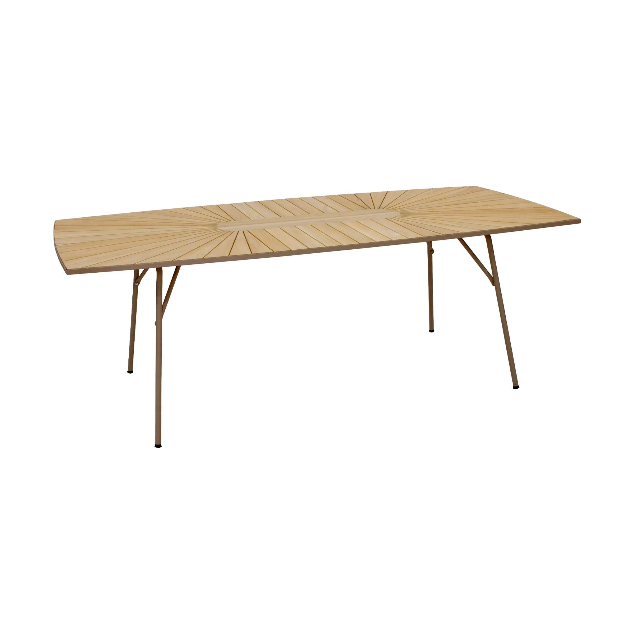 Mandalay Havespiseborde Marguerit havebord i mocca, 200 cm, 1