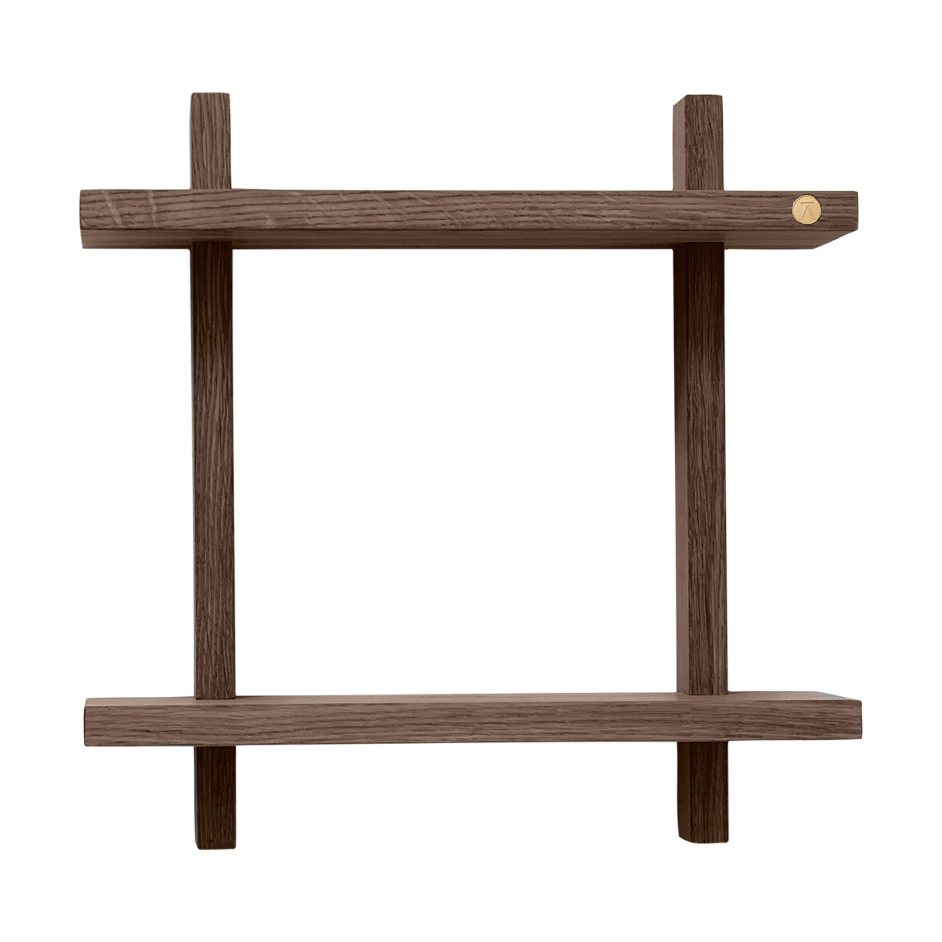 Andersen Furniture Hylder Treat Hylde i Røget eg, H34 x B34 cm, 1