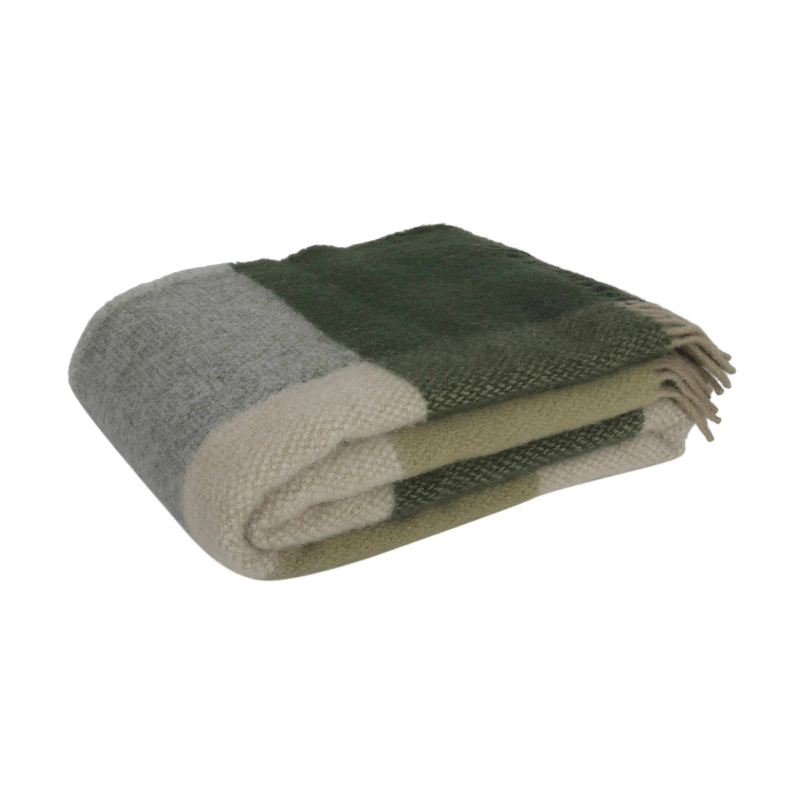 Alma Plaid, grøn, large