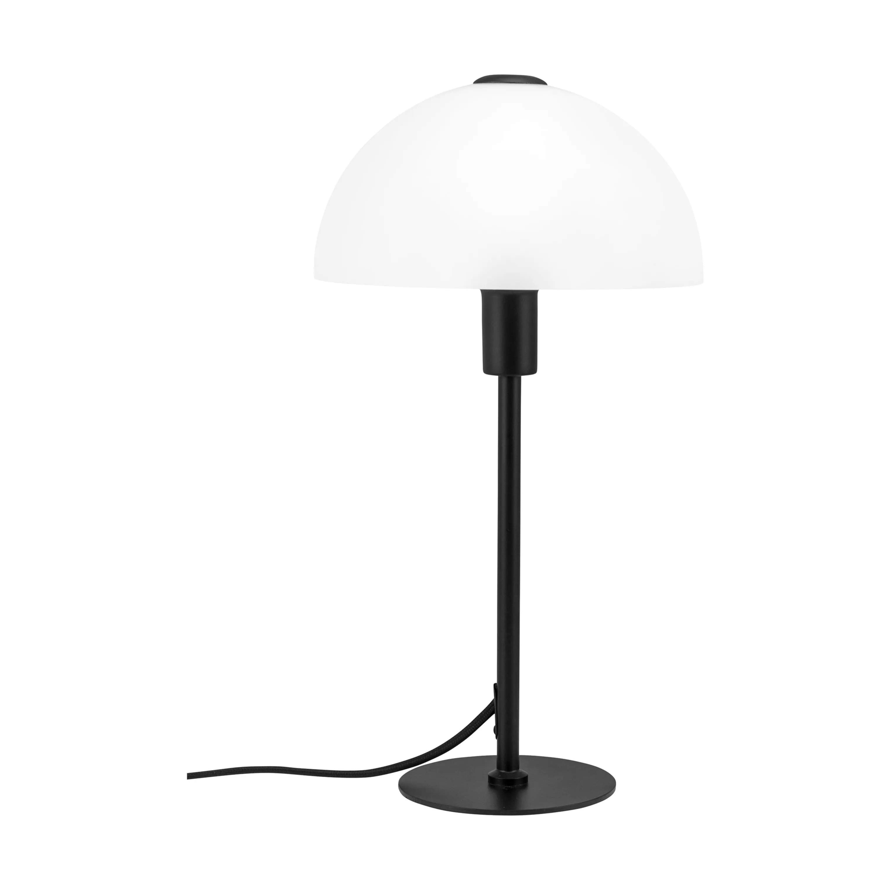 Dyberg Larsen Bordlamper Jazz Bordlampe i Opal/ sort, 1
