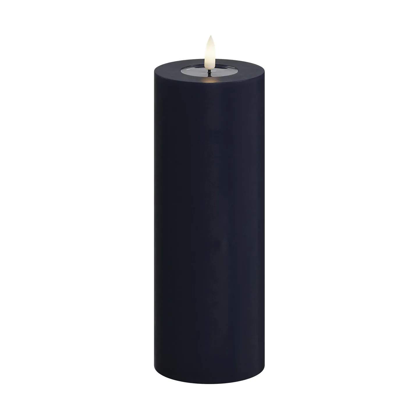 Real Flame LED Bloklys, royal blue, large