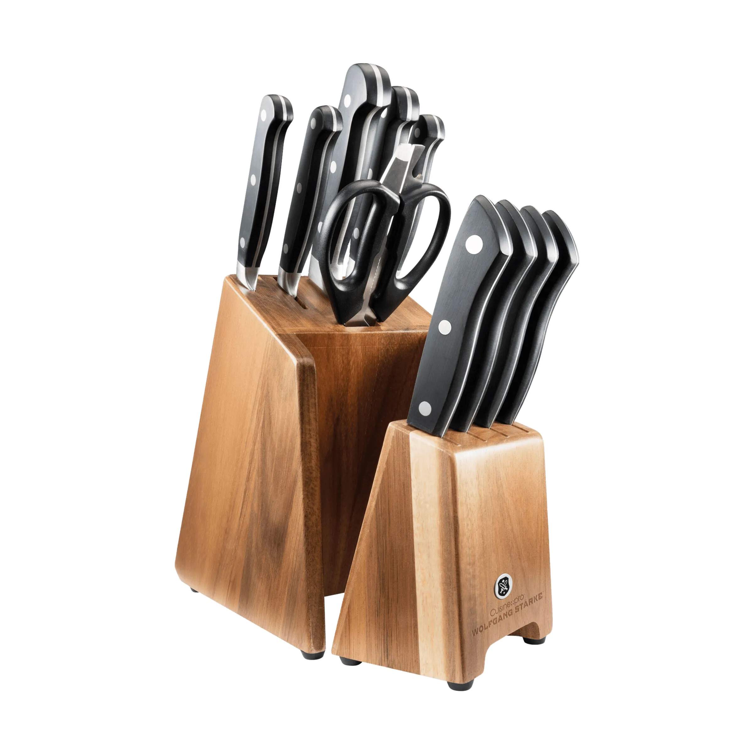 THE CUSTOM CHEF™ Knivblokke med knive Cuisine::pro® WOLFGANG
STARKE™ WOLFGANG STARKE™ Kutchin Knivblok - 11 dele i Brun, 1
