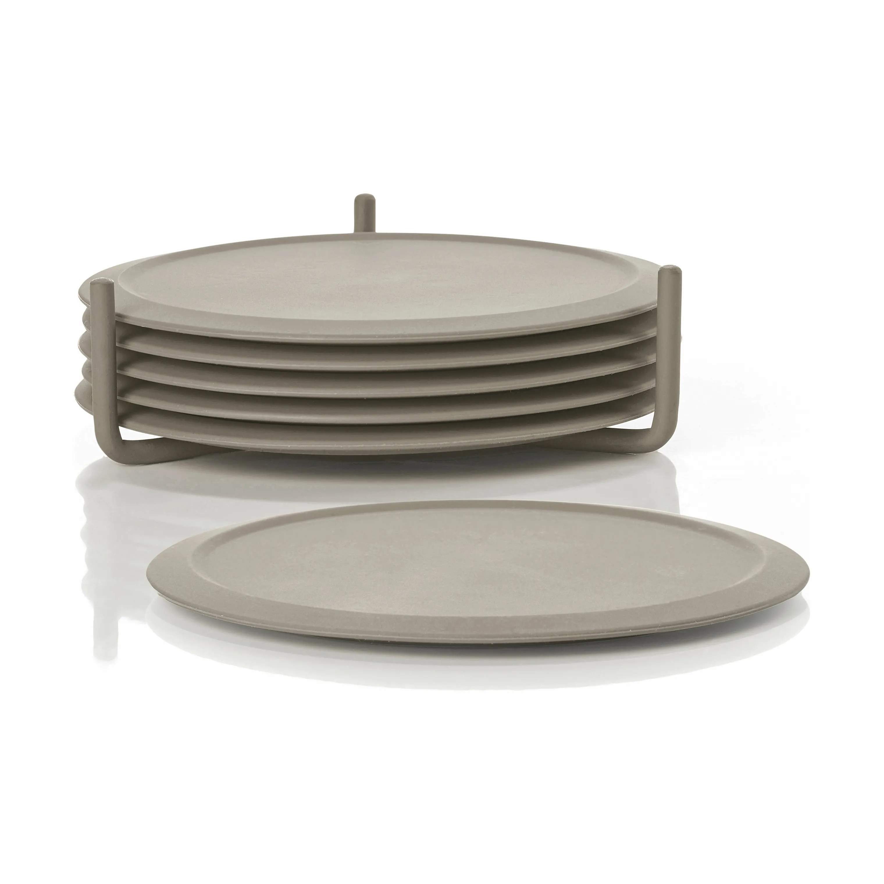 Zone Glasbrikker og coasters Singles Glasbrikker - 6 stk. i Brun, 4