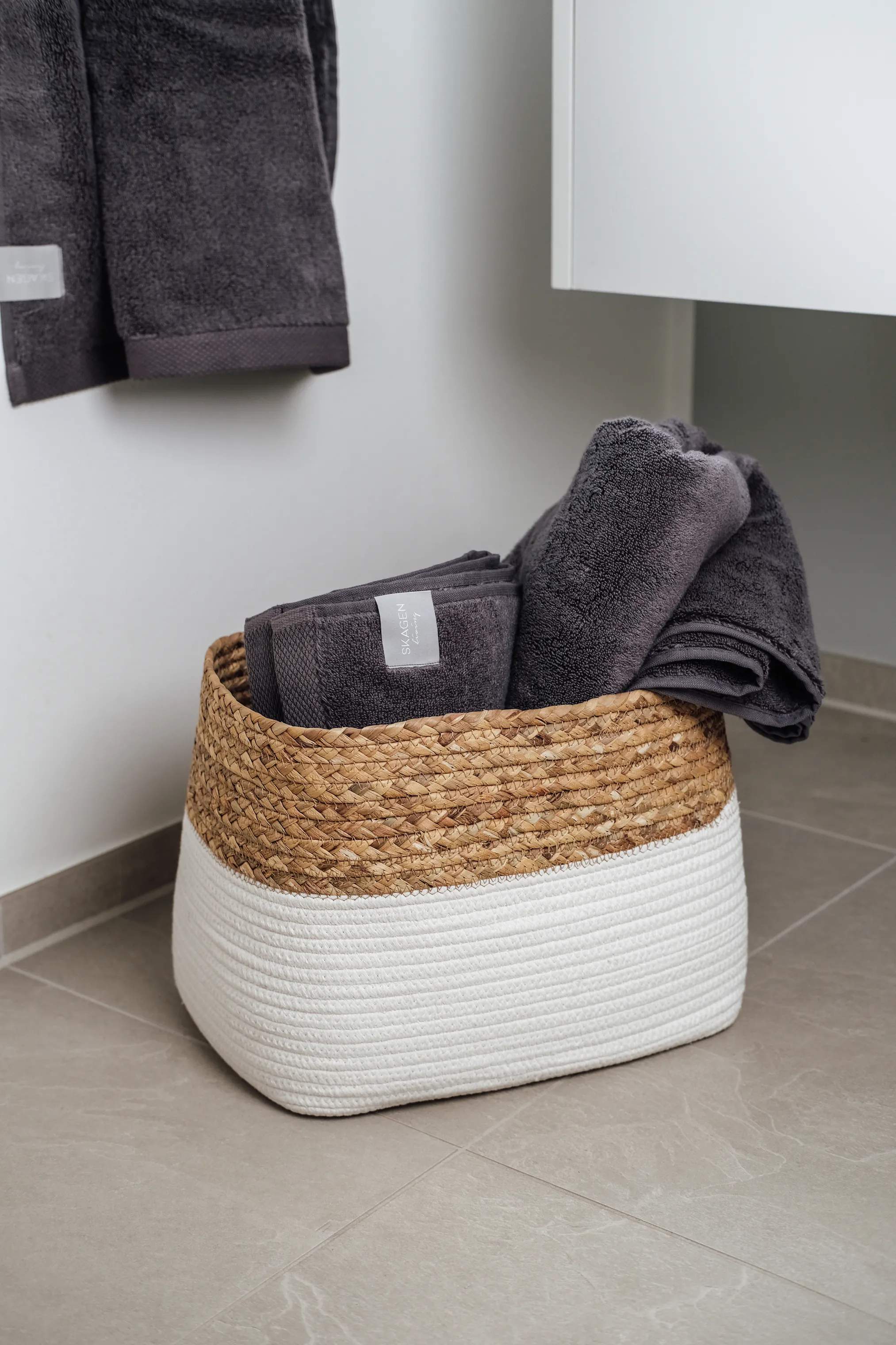 SKAGEN living Håndklæder Håndklæde i Grå, B70 x L140 cm, 4