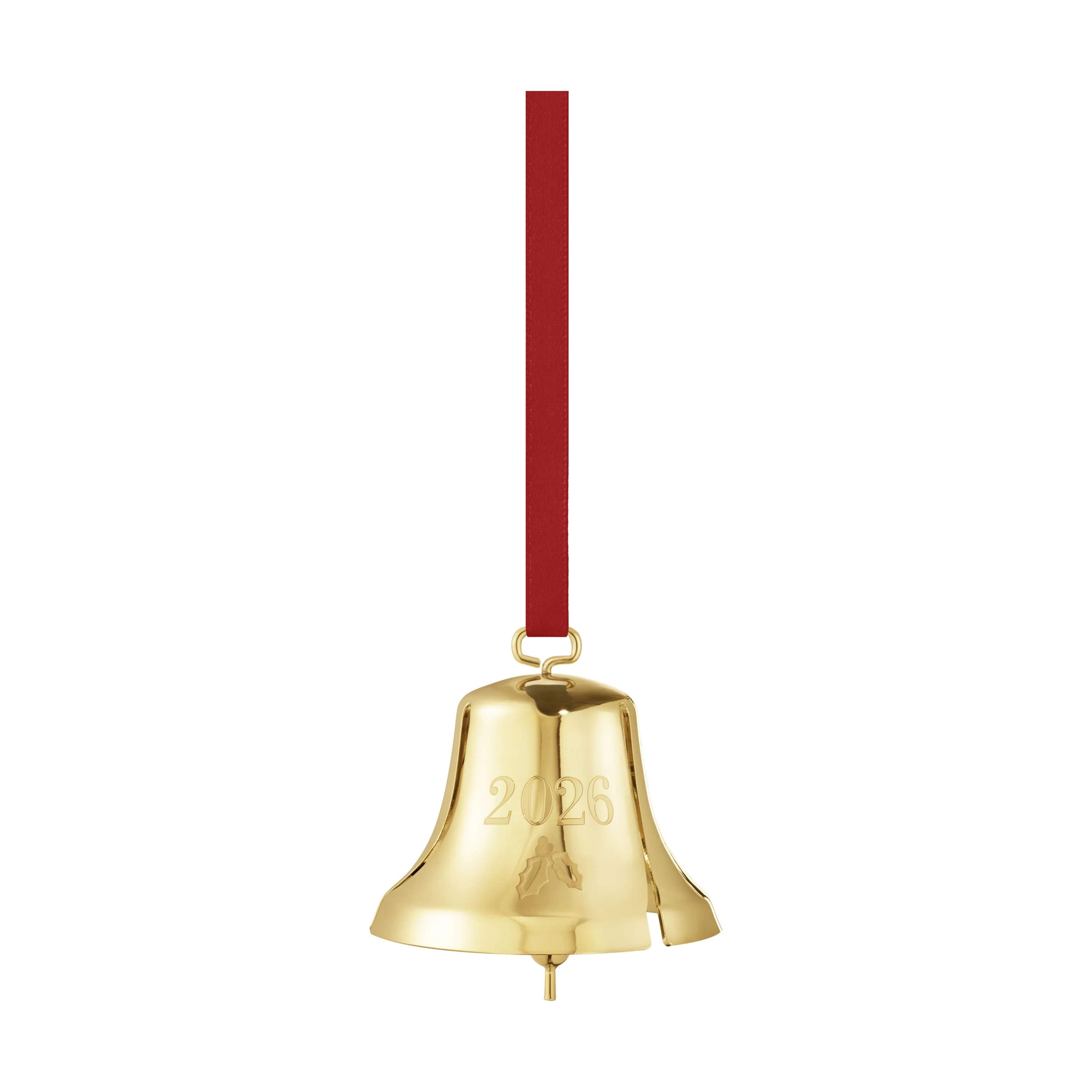 Georg Jensen Julekugler Christmas Collectibles CC 2026 Juleklokke i Guld, 1