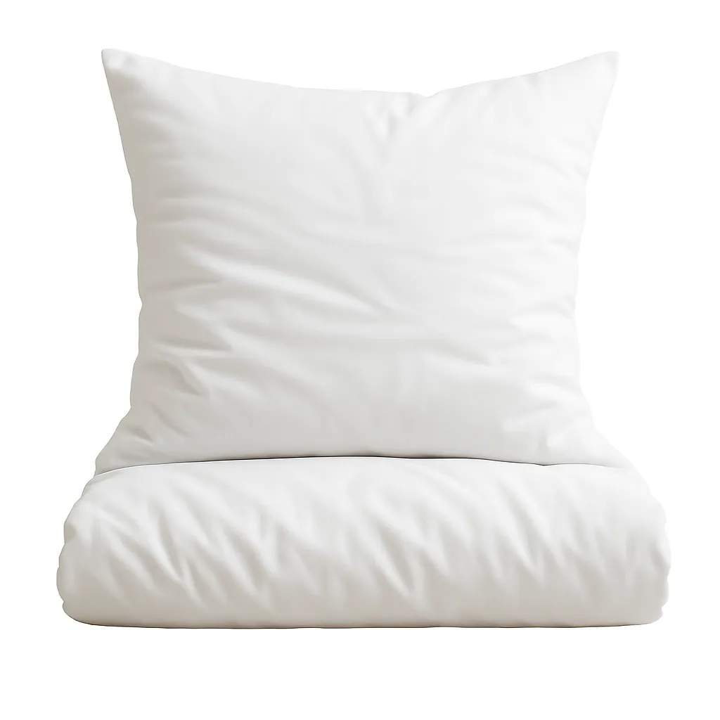 omhu Sengetøj Percale OMHU Percale Sengetøj i Hvid, B140 x L220 cm, 1