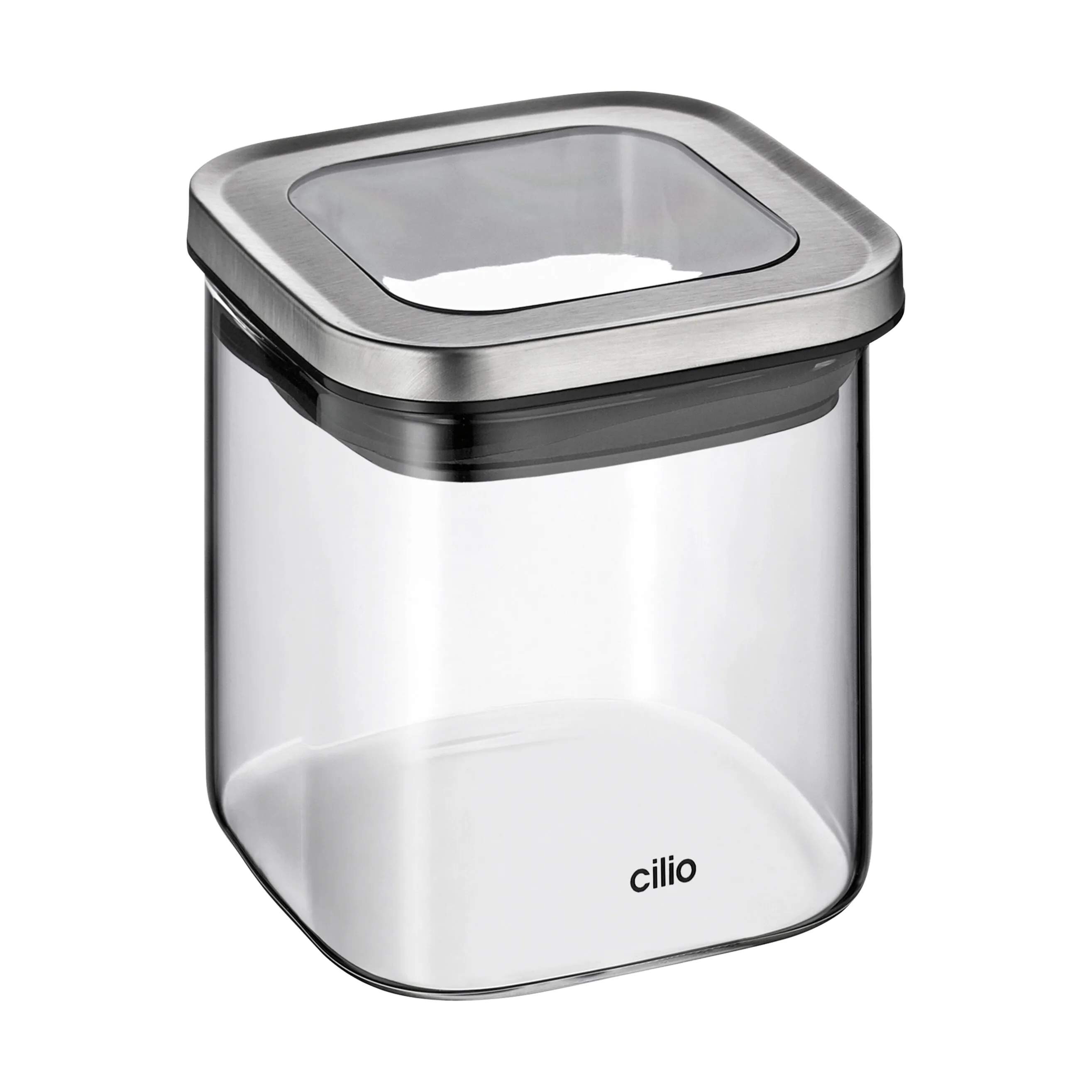 Cubo Opbevaringsboks, klar, large