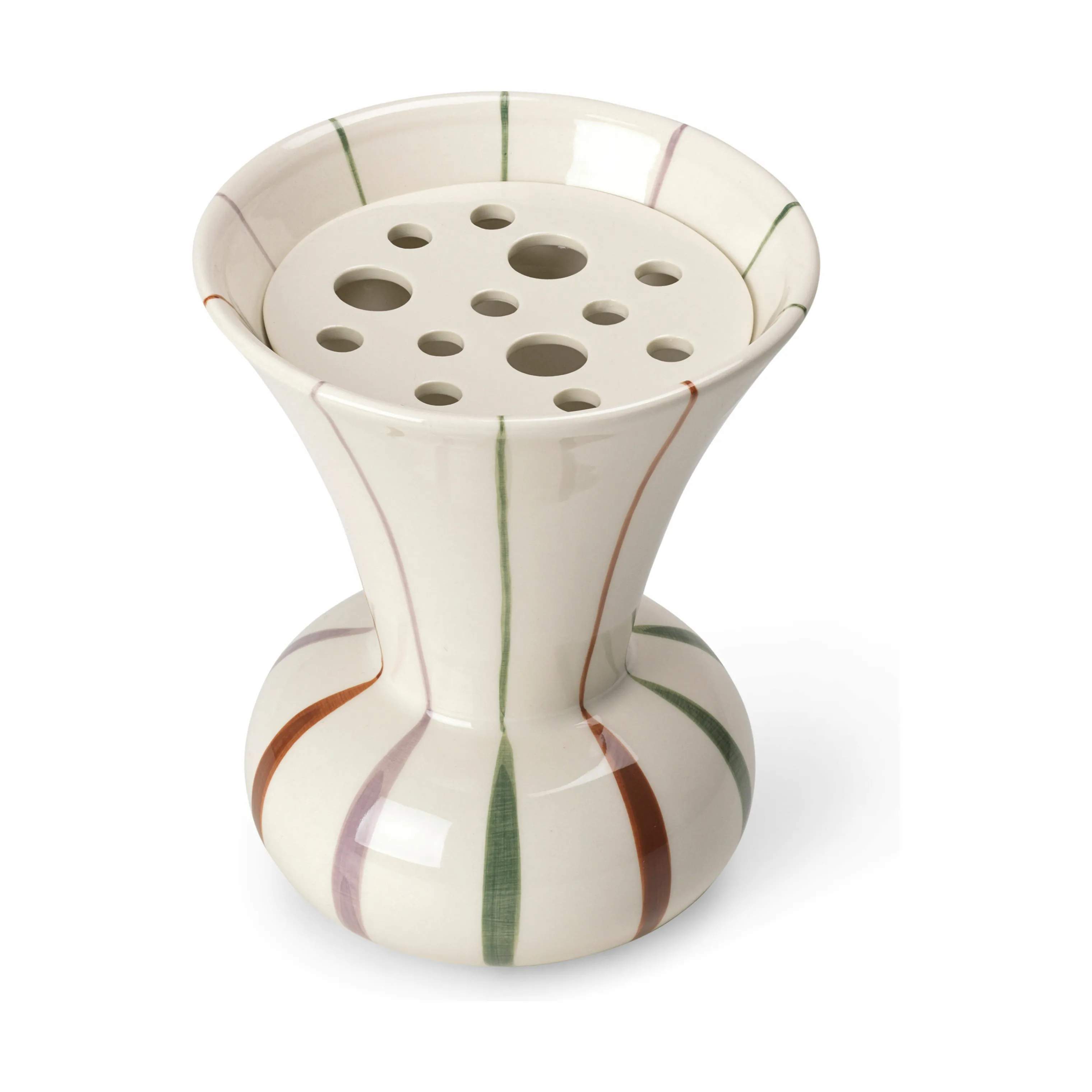 Kähler Vaser Signature Vase i multifarvet, 15 cm, 4