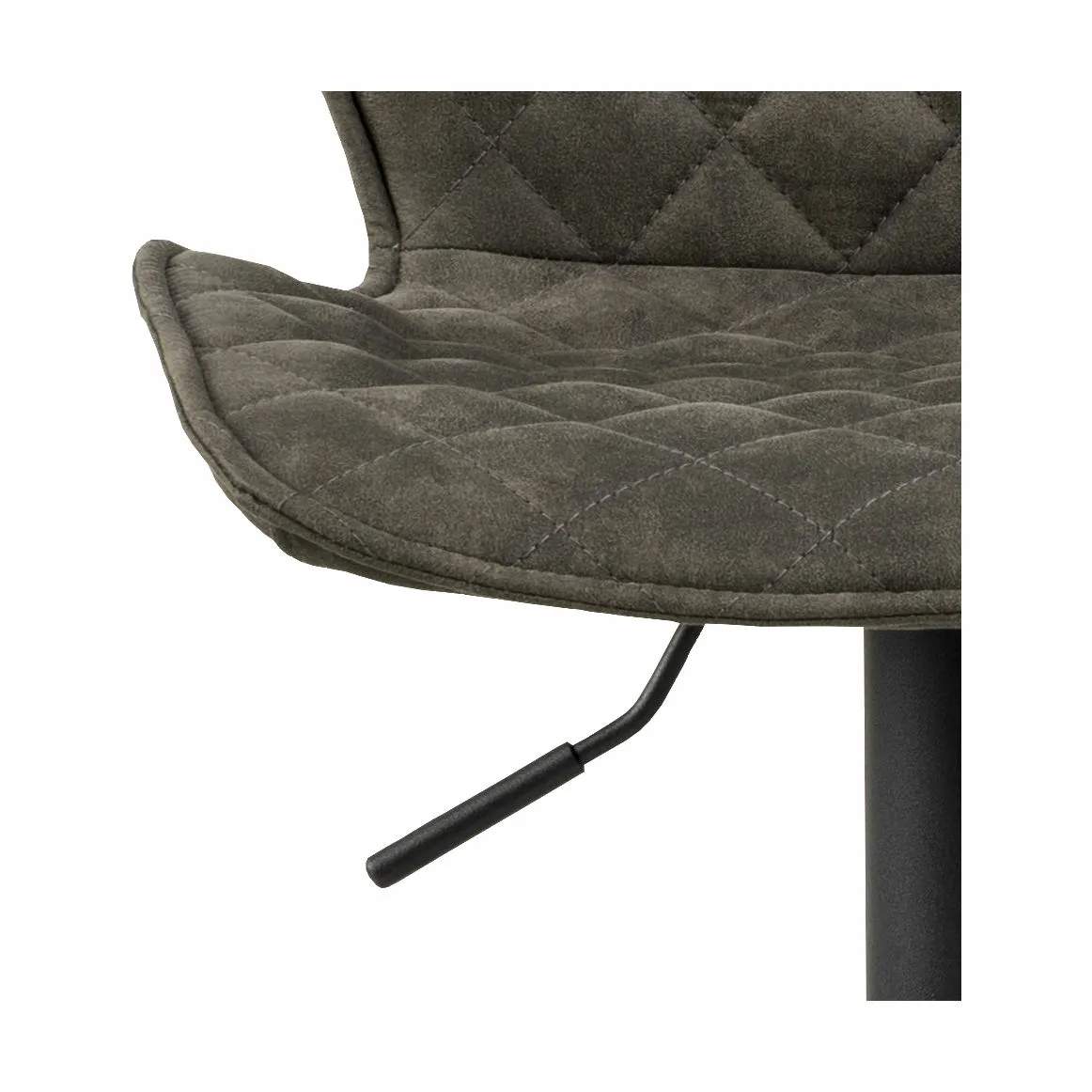 CASA Living Barstole Naomi Barstol - 2 stk. i antracit, 3