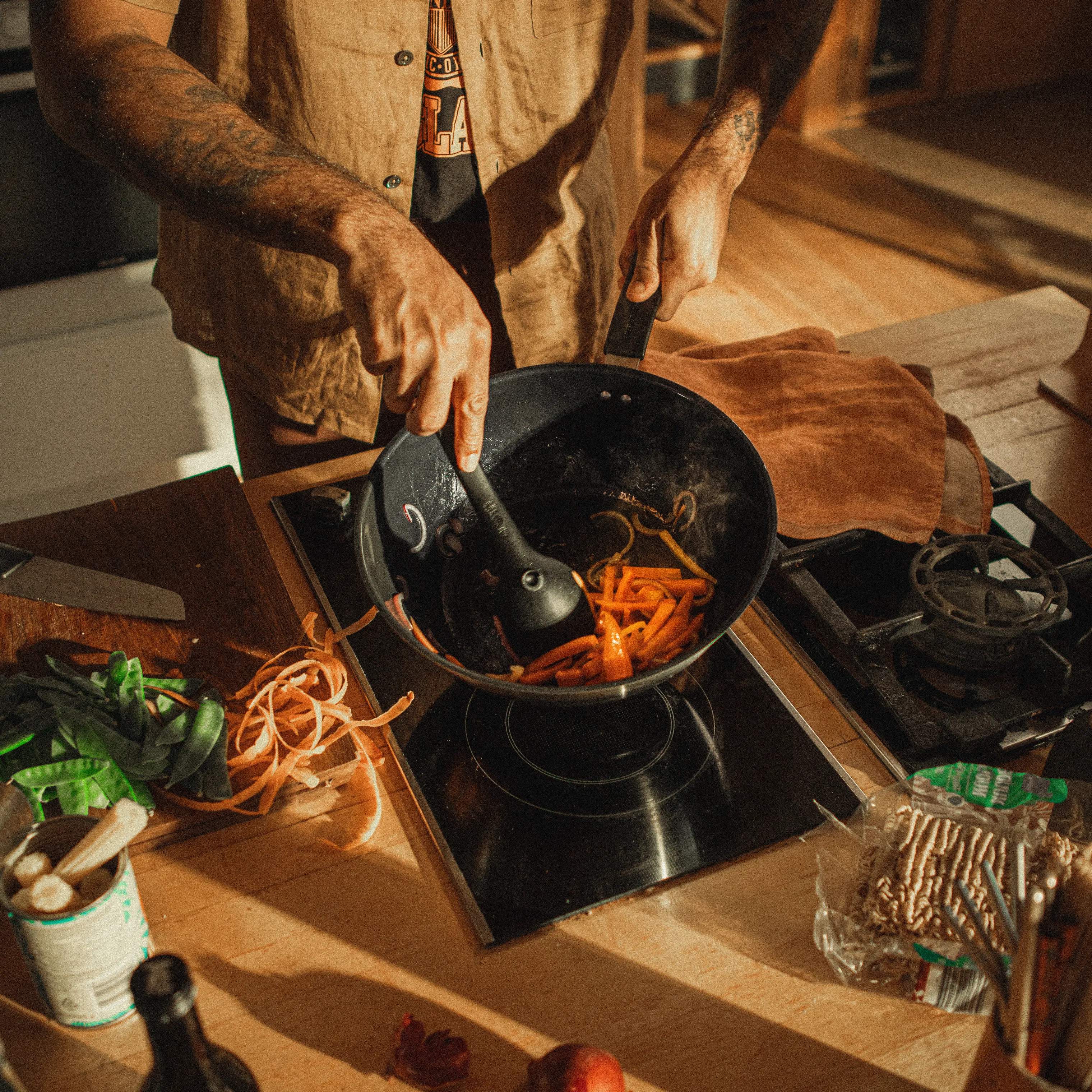 Fiskars Wokpander Functional Form Rec. Functional Form Wok i Sølv/stål, 3