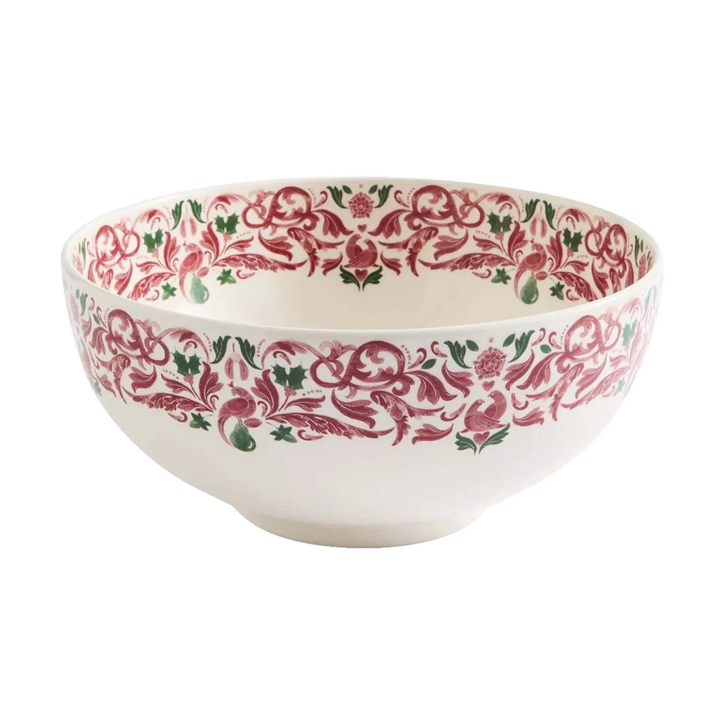 Spode Salatskåle Yuletide Salatskål i Rød/grøn/hvid, 1