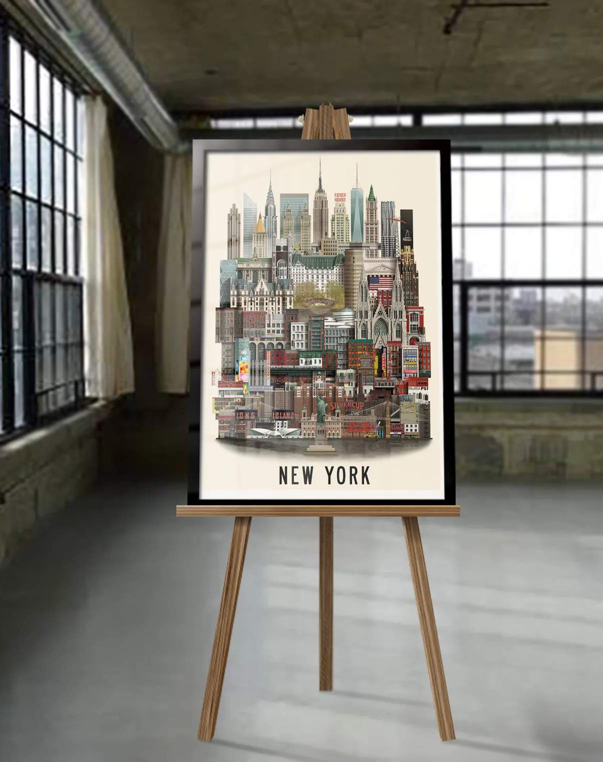 Martin Schwartz Plakater Plakat i B70 x L100 cm, 2