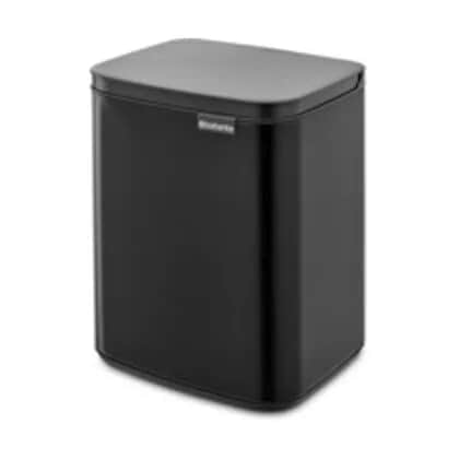 Brabantia Spande uden pedal BO Affaldsspand i Matt black , 7 L, 5