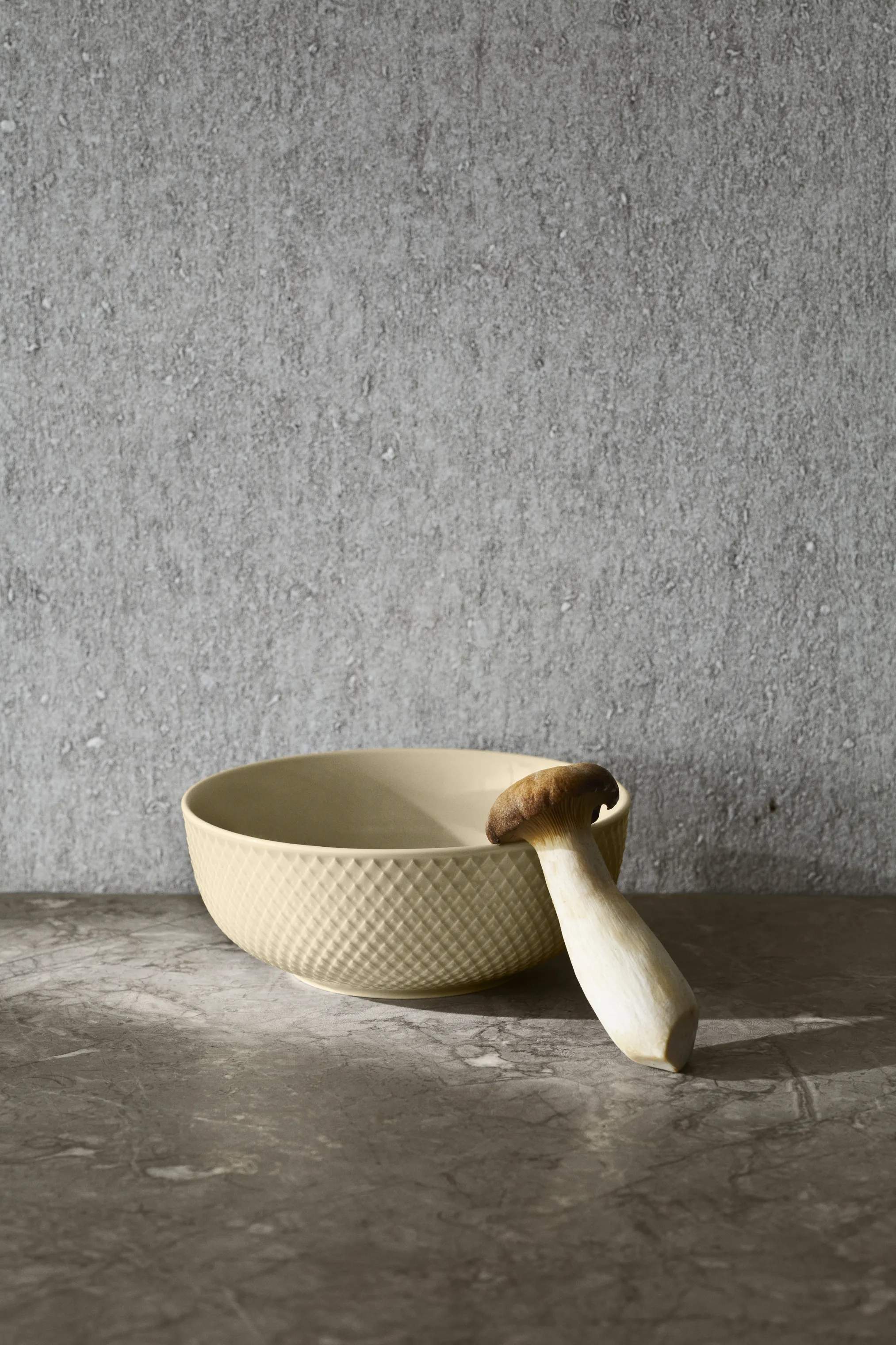 Lyngby Porcelæn Skåle Rhombe Earth Skål i Marble, 5