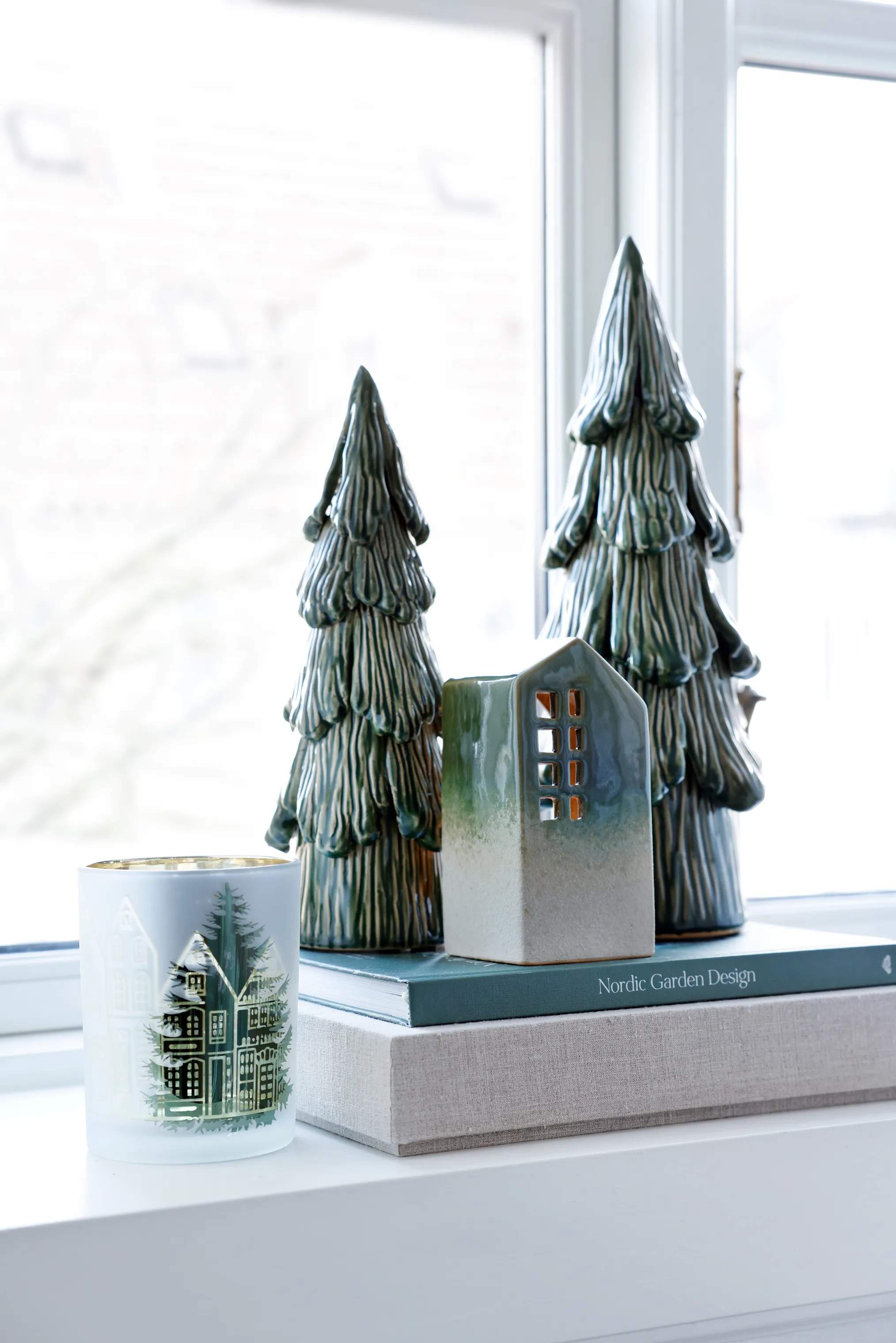 Casa Christmas Lysdekoration Lyshus i 15,2 cm, 2