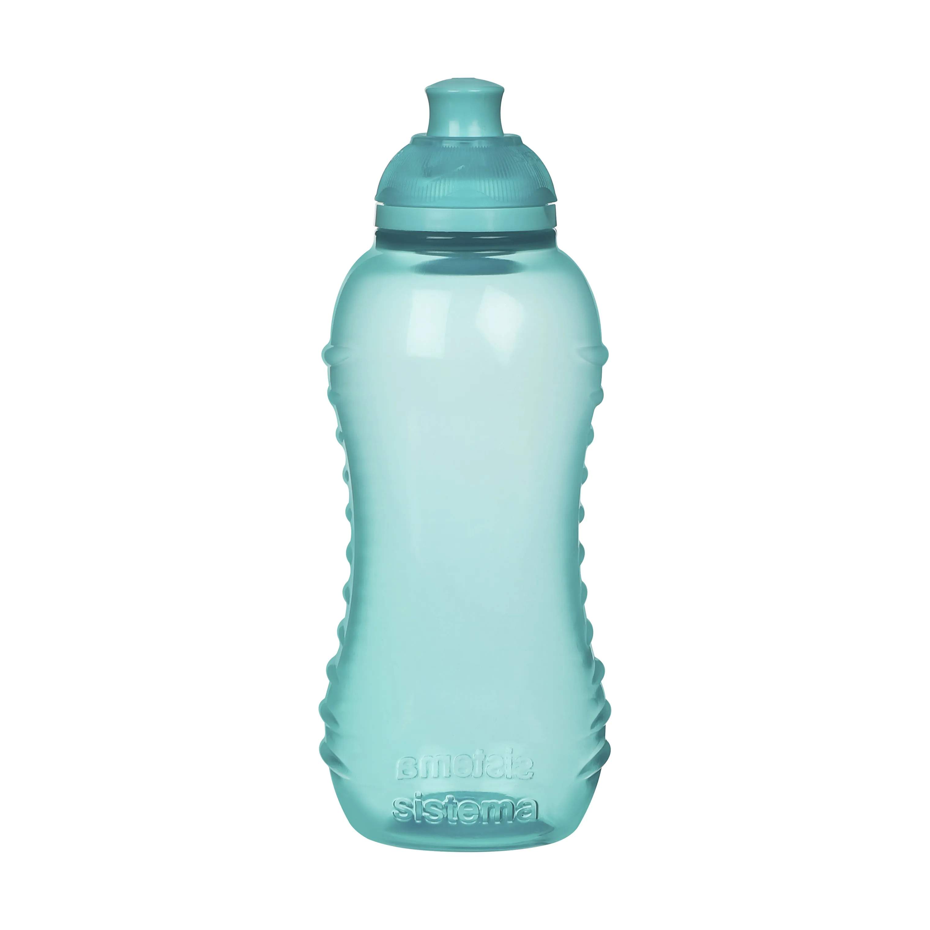 Sistema Drikkedunke Twist 'n' Sip Drikkeflaske i Teal, 330 ml, 2