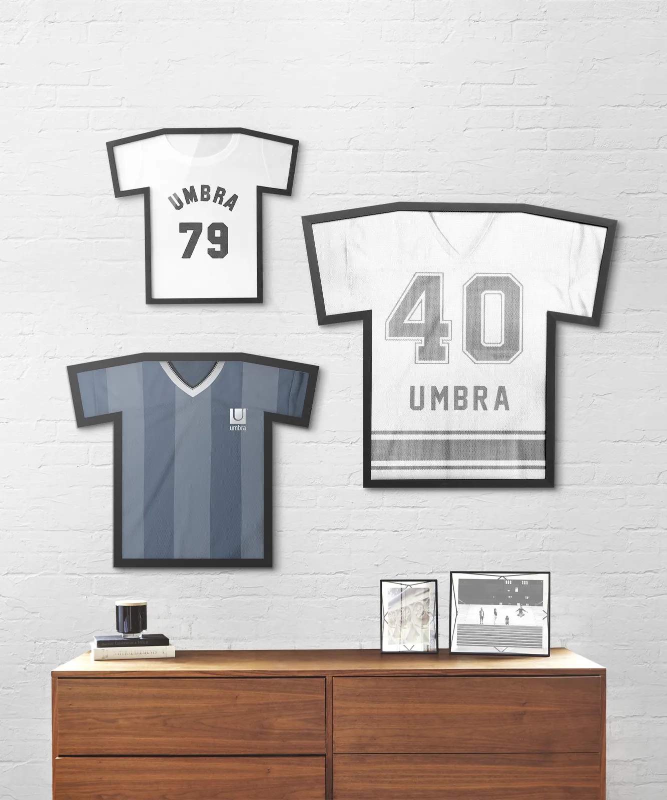 Umbra Billedrammer T-shirt Ramme i sort, 2,9 cm, 2